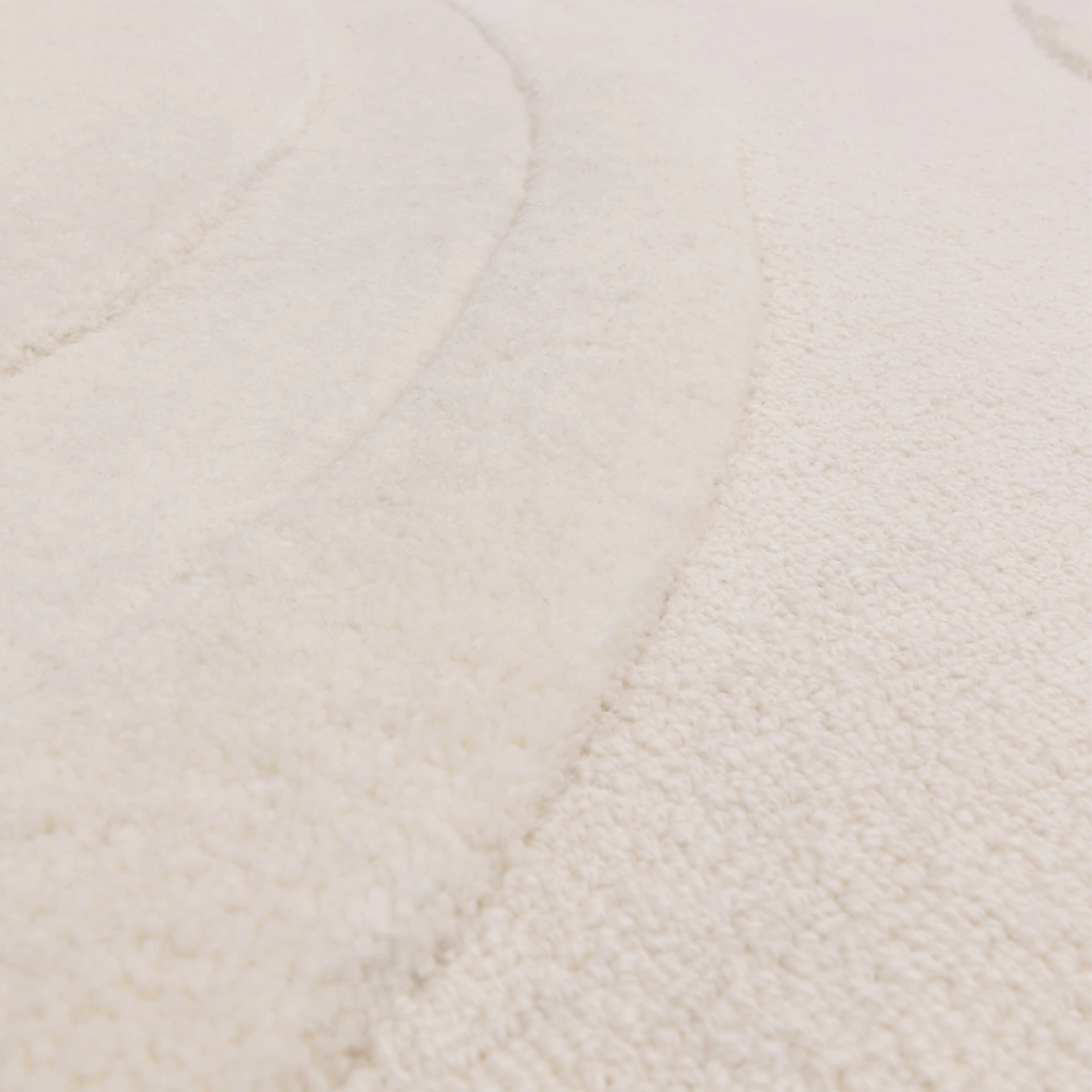 Cobble Hand Tufted Rug | Cream - Image 2