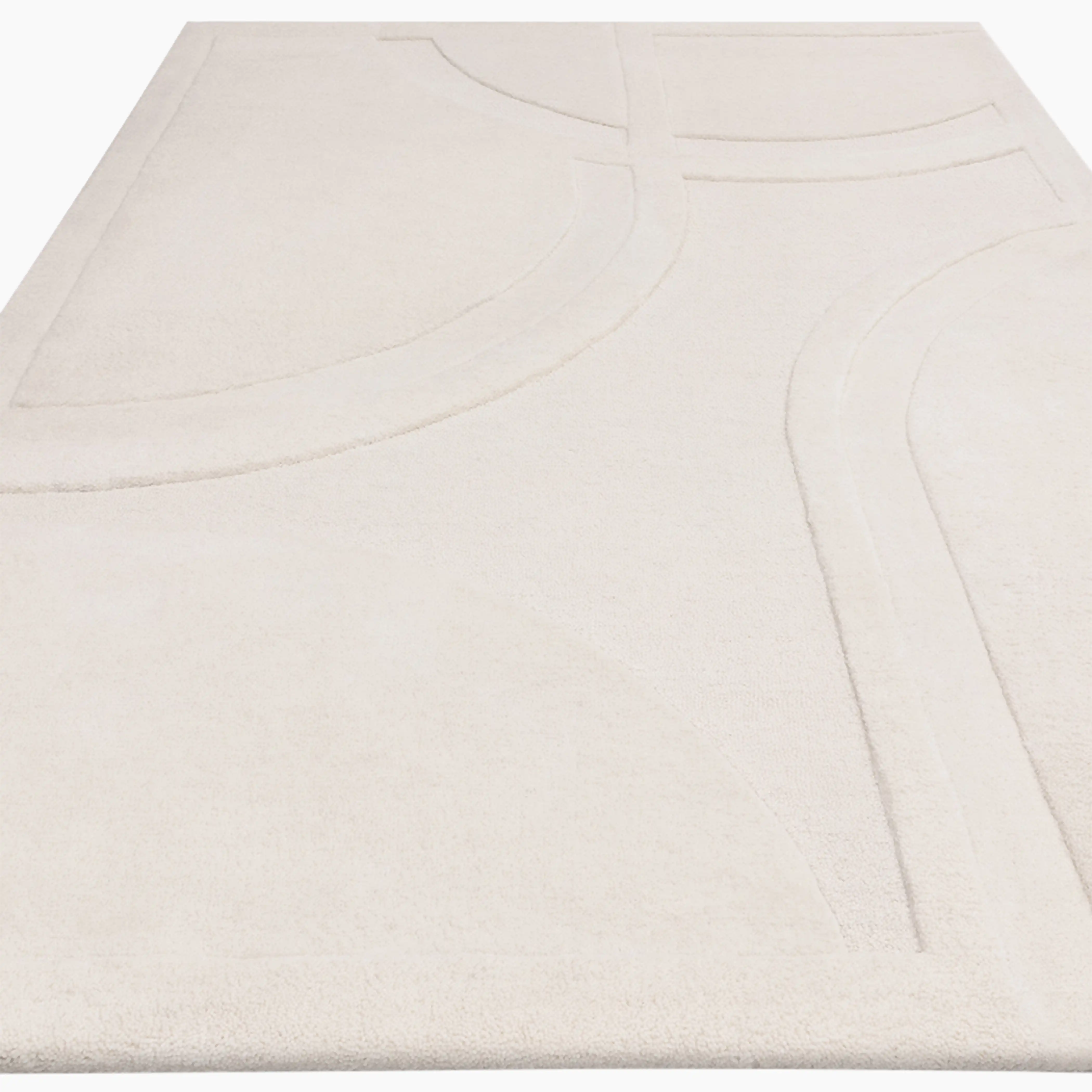 Cobble Hand Tufted Rug | Cream - Image 5