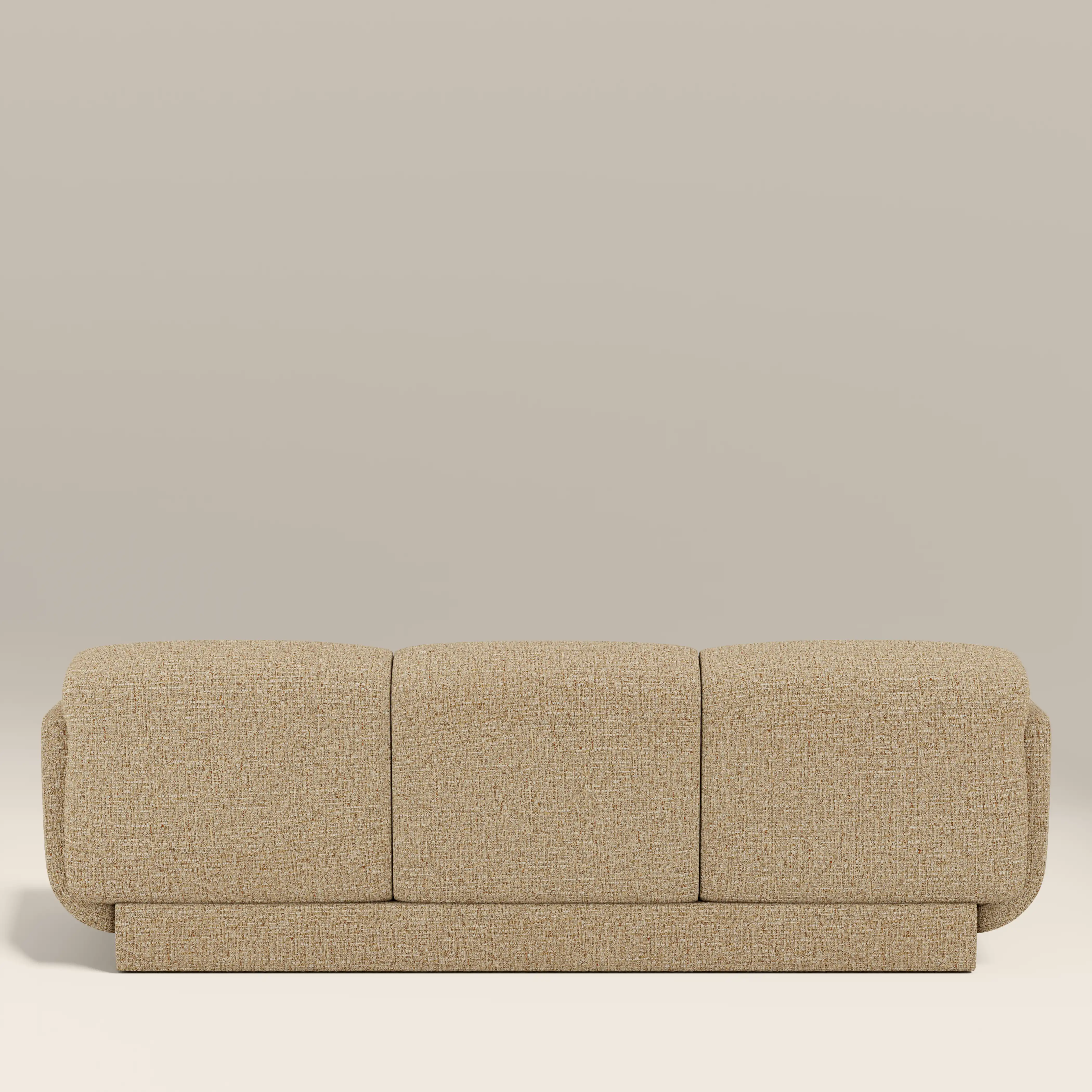 Connick 3 Seater Sofa | Speckled Latte Boucle - Image 6