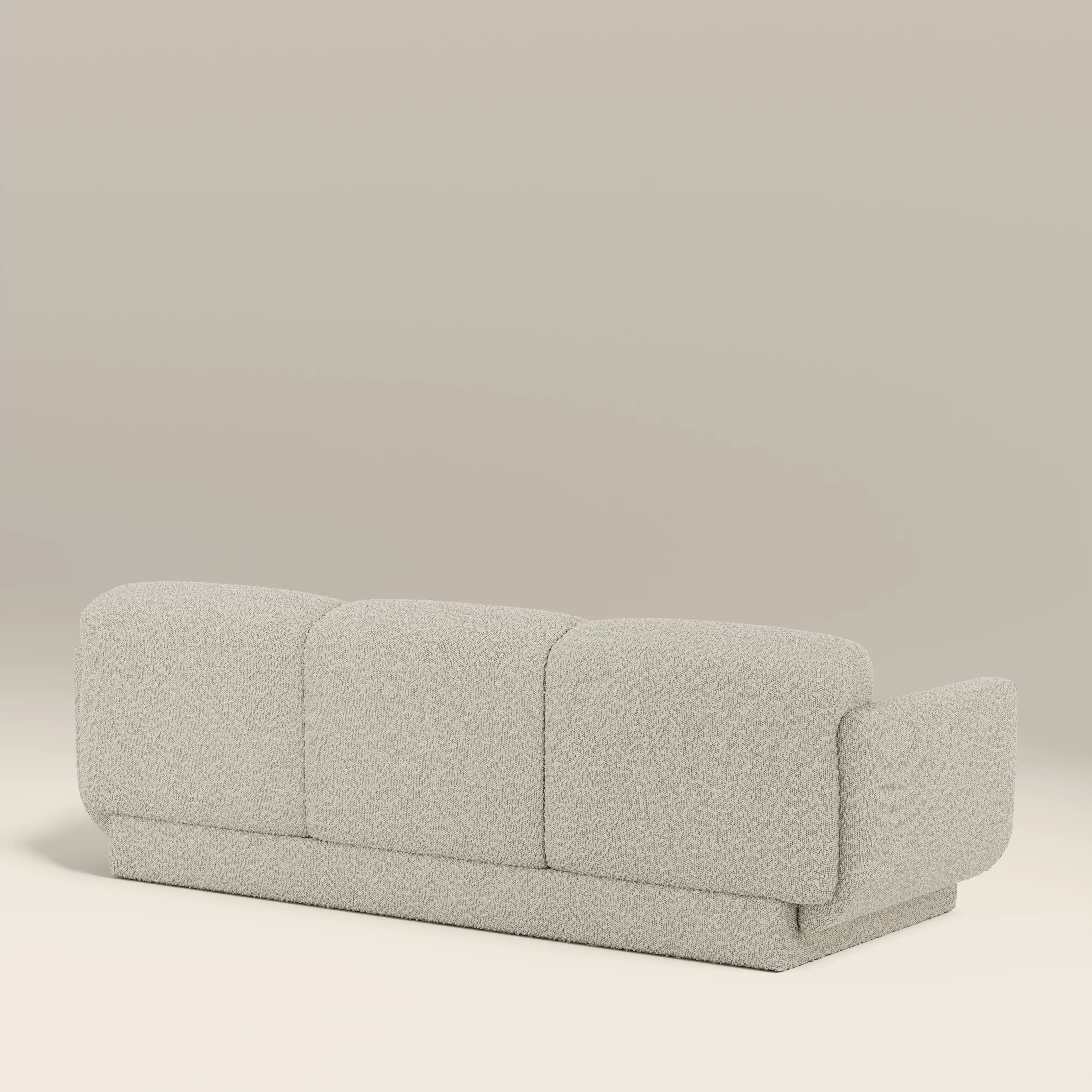 Connick 3 Seater Sofa | Speckled Stone Sustainable Boucle - Image 5