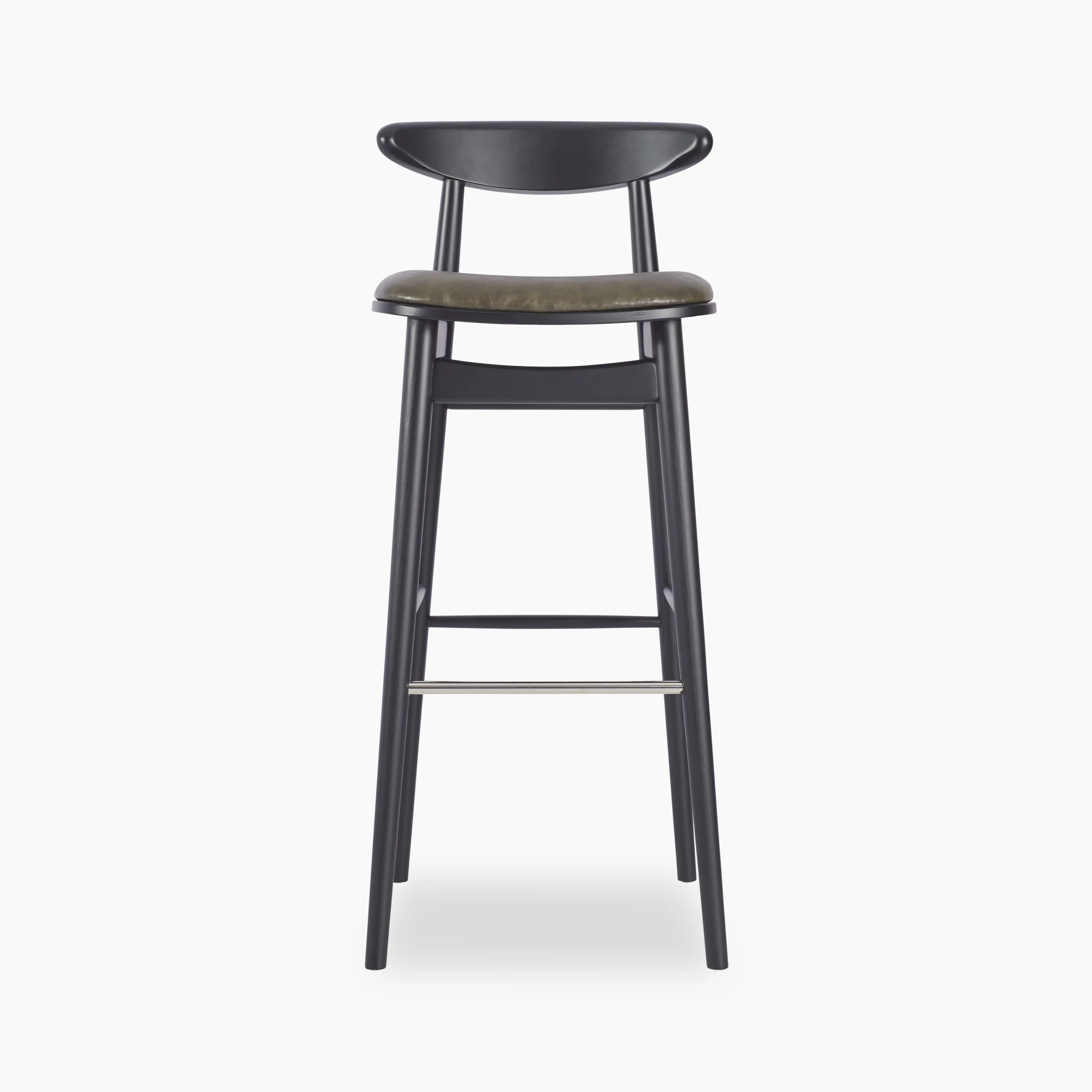 Cruz Wooden Bar Stool - Image 2