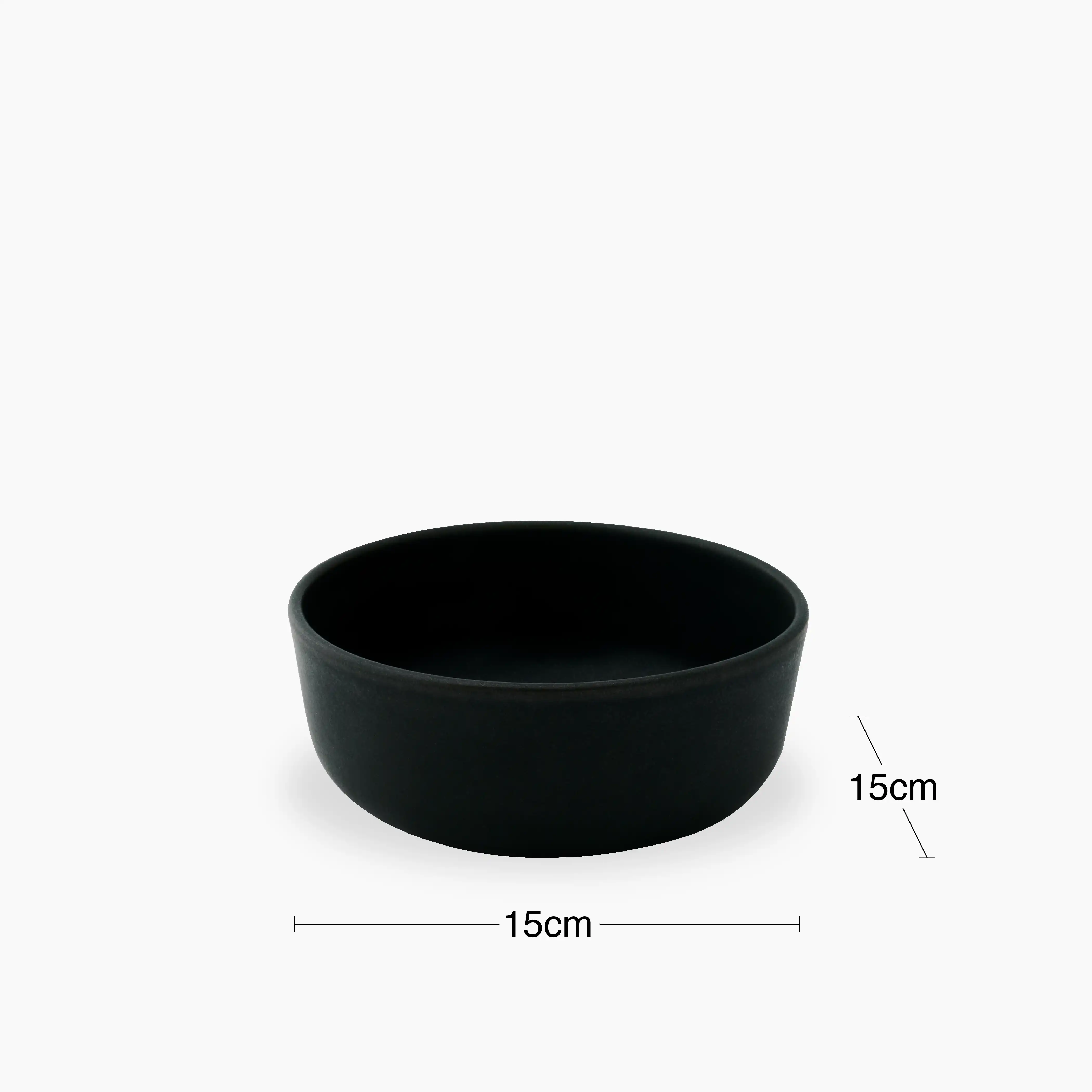 Loho Set of 4 Cereal Bowls | Charcoal - Image 5