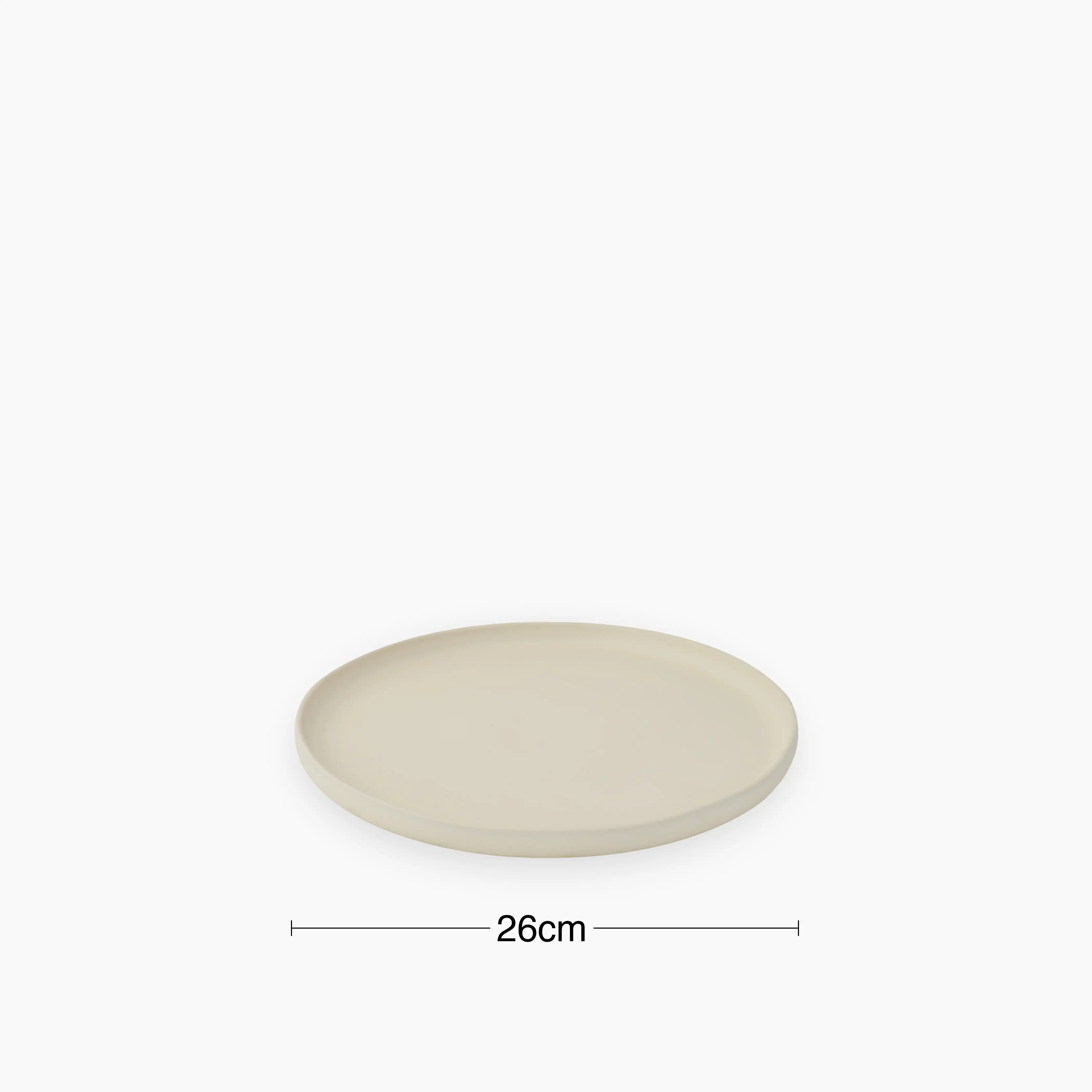 Loho Set of 4 Dinner Plates | Ivory - Image 5