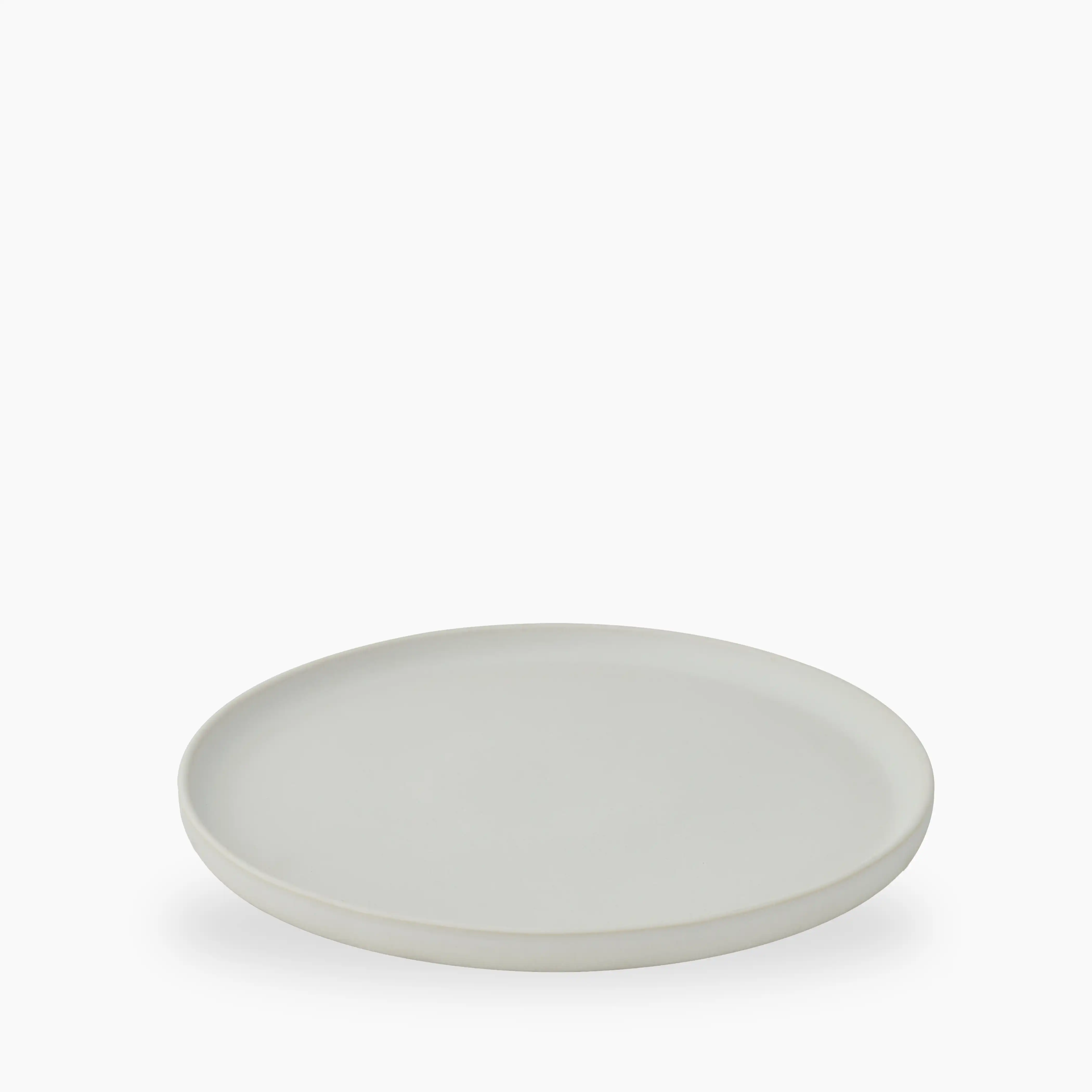 Loho Set of 4 Dinner Plates | Light Grey - Image 3