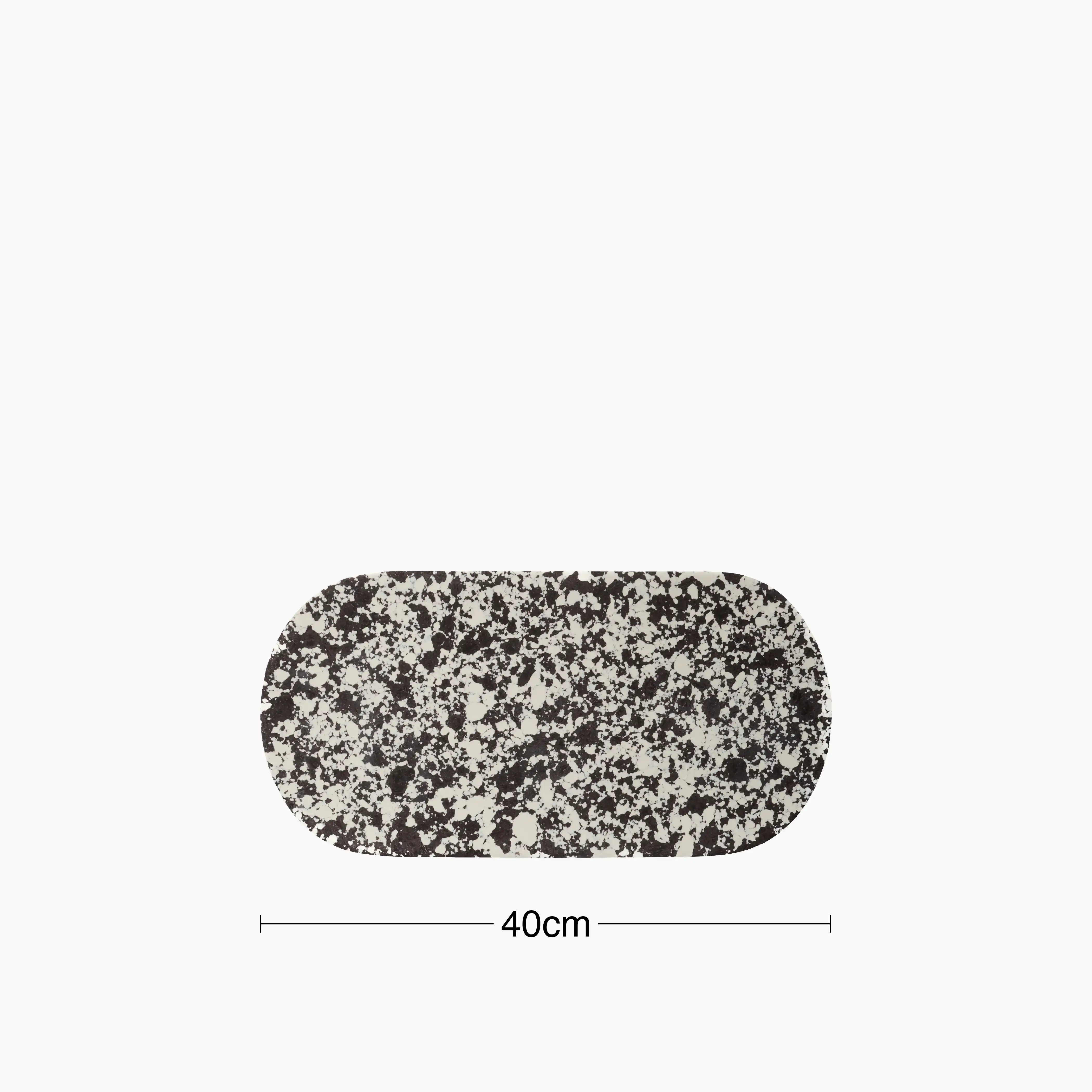 Rock Serving Tray | Black & White - Image 4