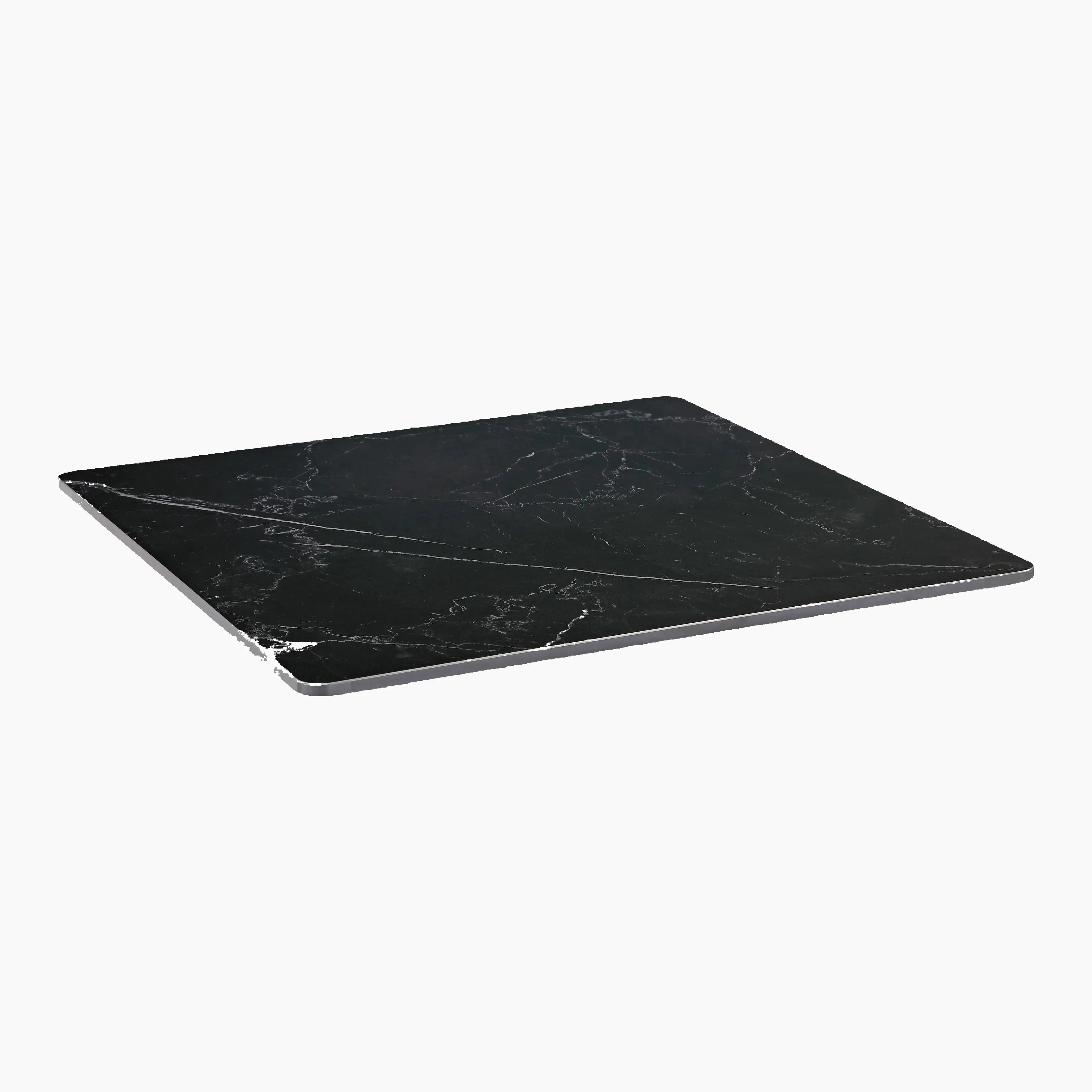 Delina Square Table Top | Black Sintered Stone - Image 3