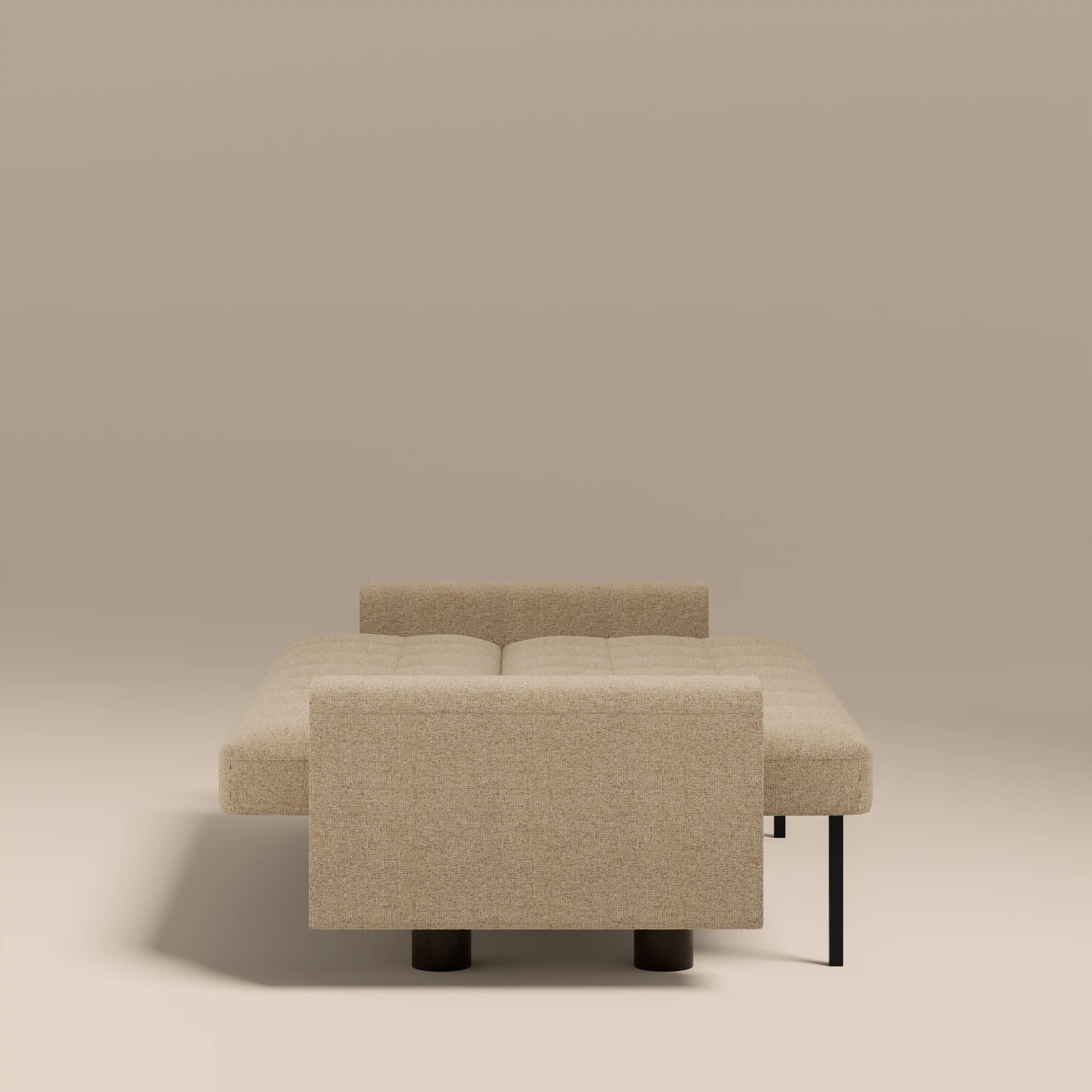Diego 2 Seater Sofa Bed | Speckled Latte Boucle - Image 6