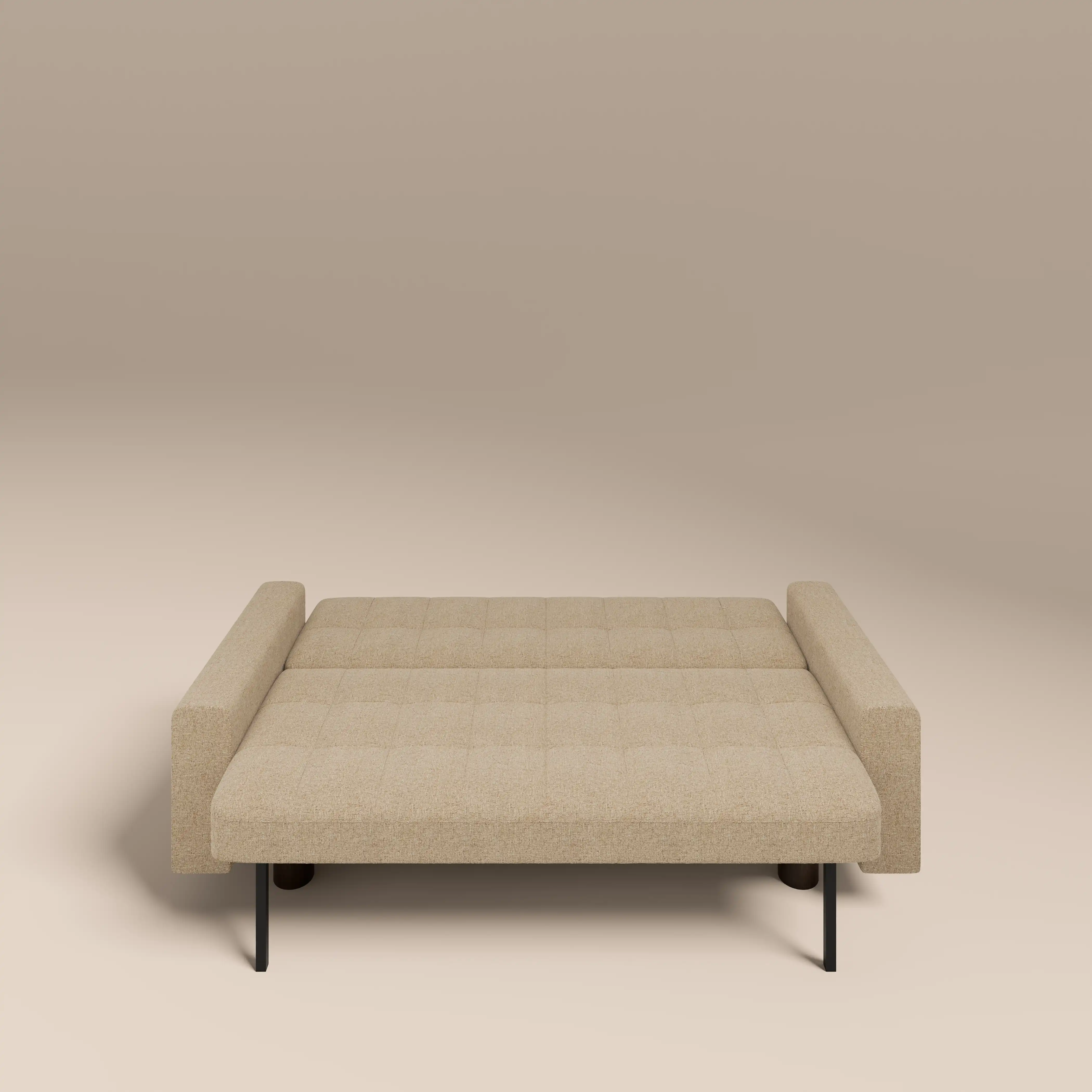 Diego 2 Seater Sofa Bed | Speckled Latte Boucle - Image 7