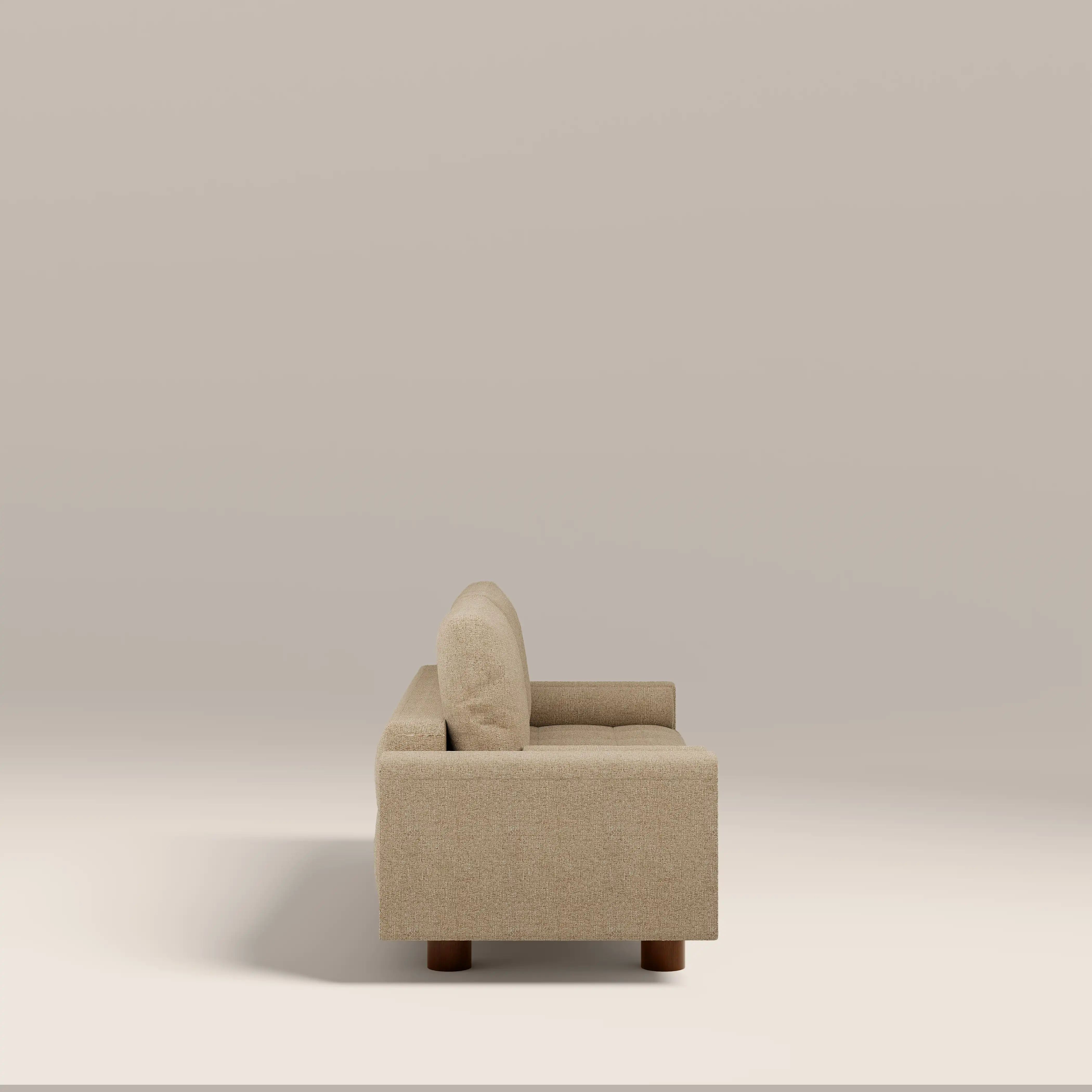 Diego 2 Seater Sofa Bed | Speckled Latte Boucle - Image 8
