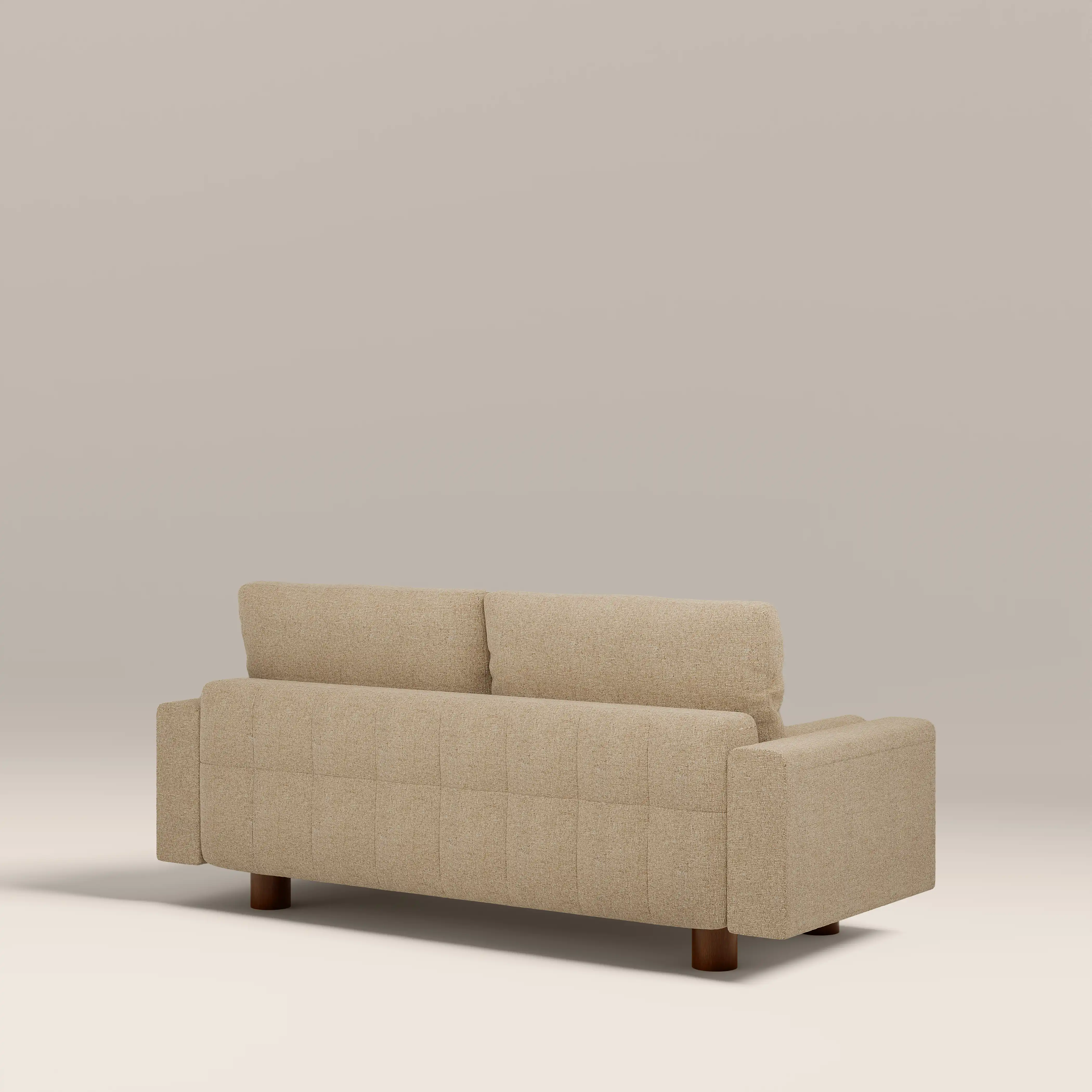 Diego 2 Seater Sofa Bed | Speckled Latte Boucle - Image 9