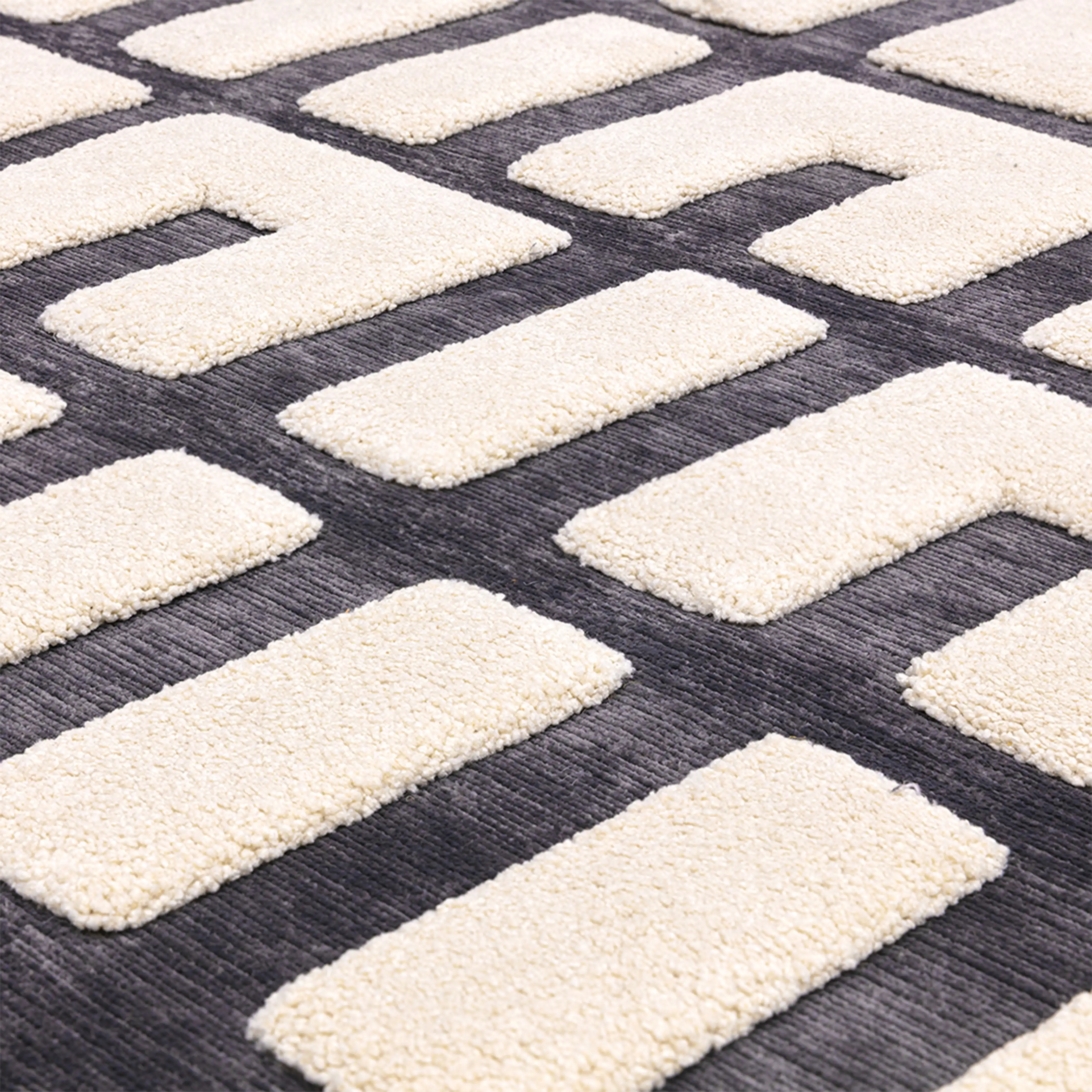 Draper Rug | Grey & Ivory - Image 2