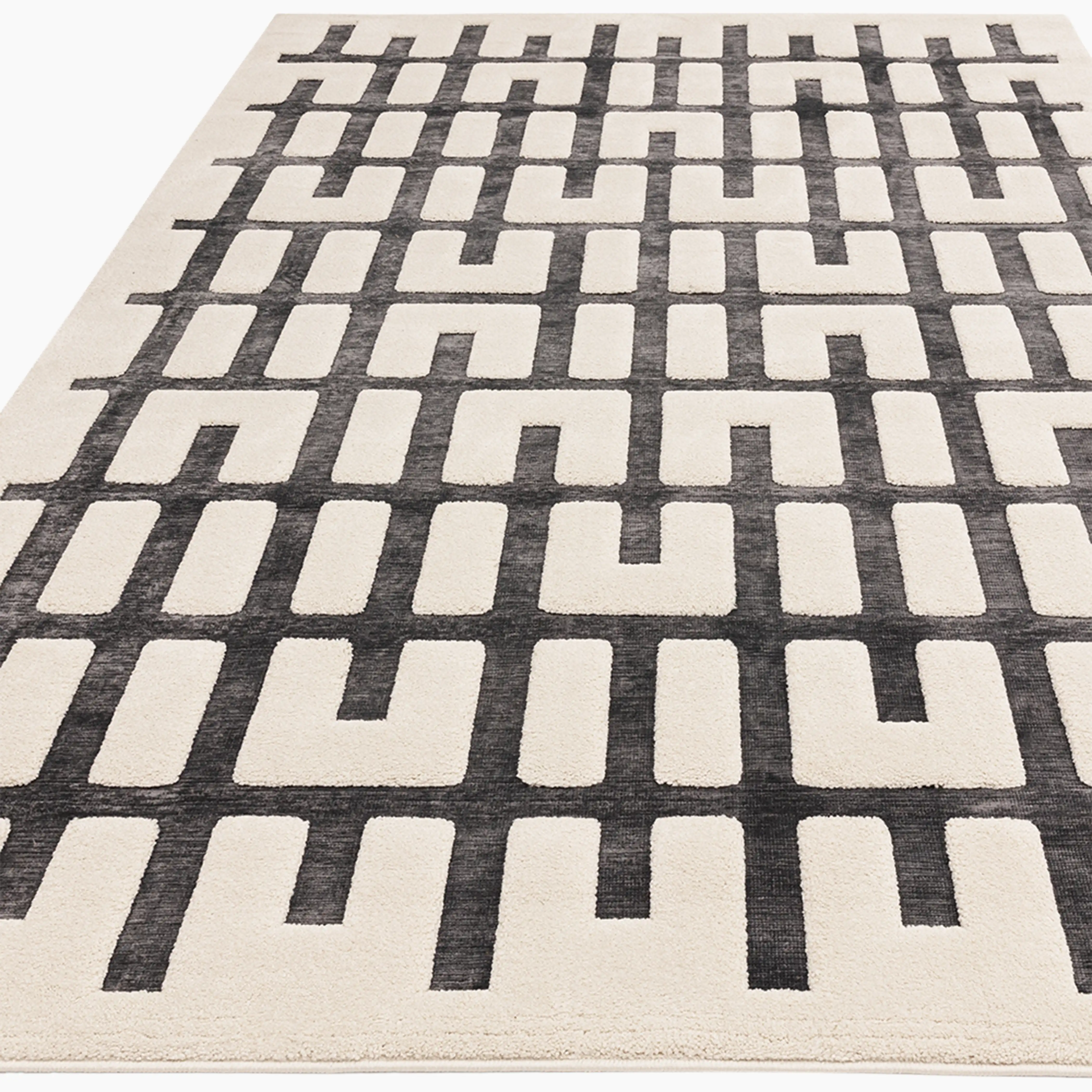 Draper Rug | Grey & Ivory - Image 3