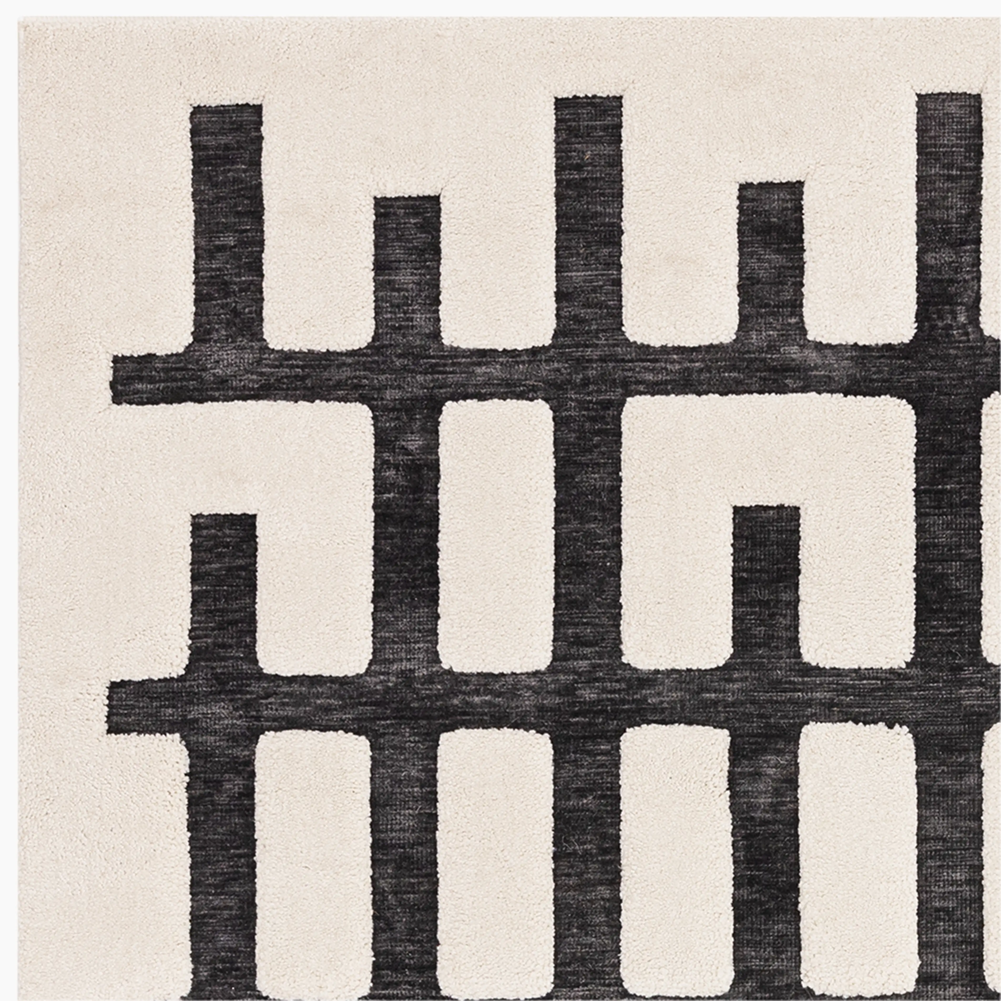 Draper Rug | Grey & Ivory - Image 5