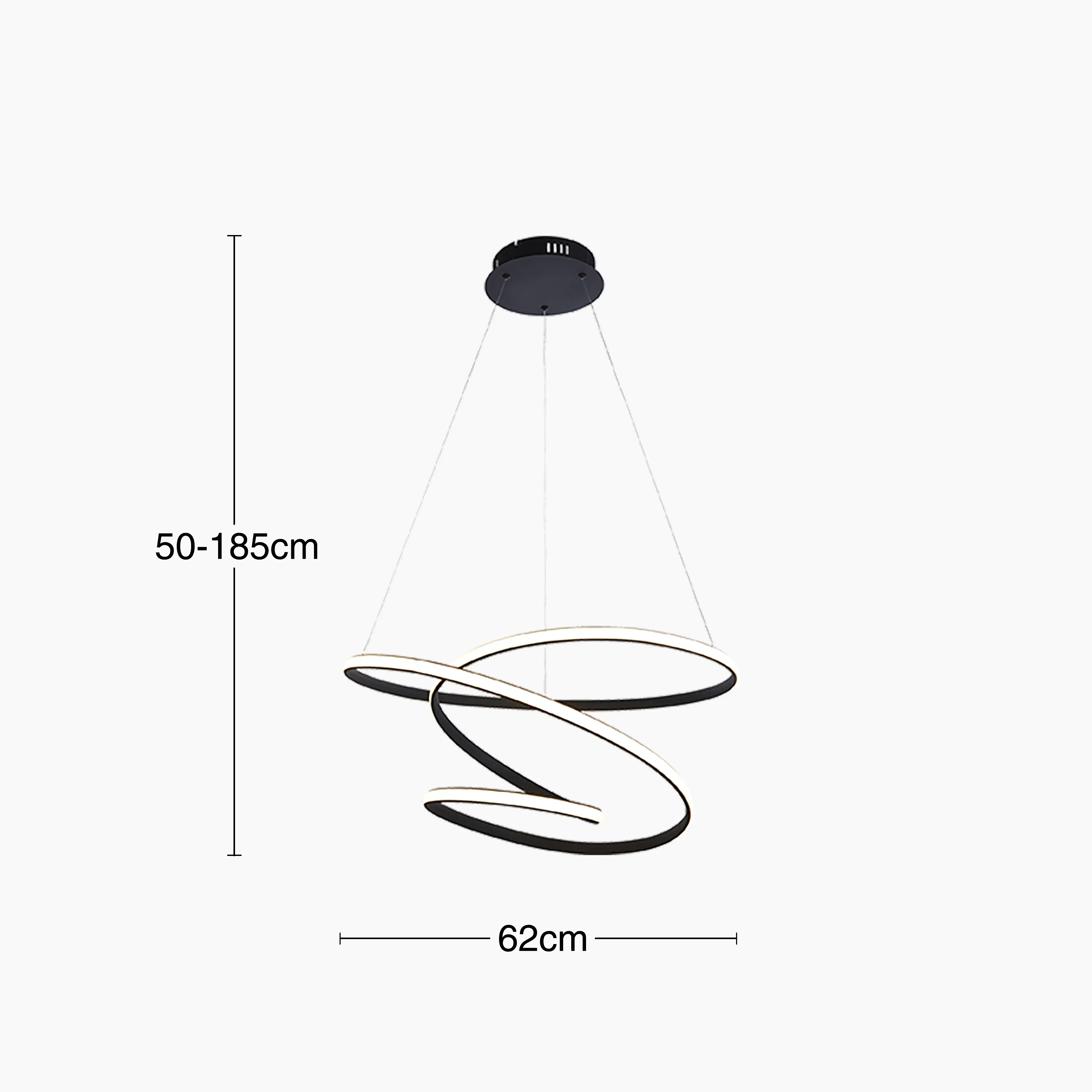 Dune Pendant Light | Black - Image 11