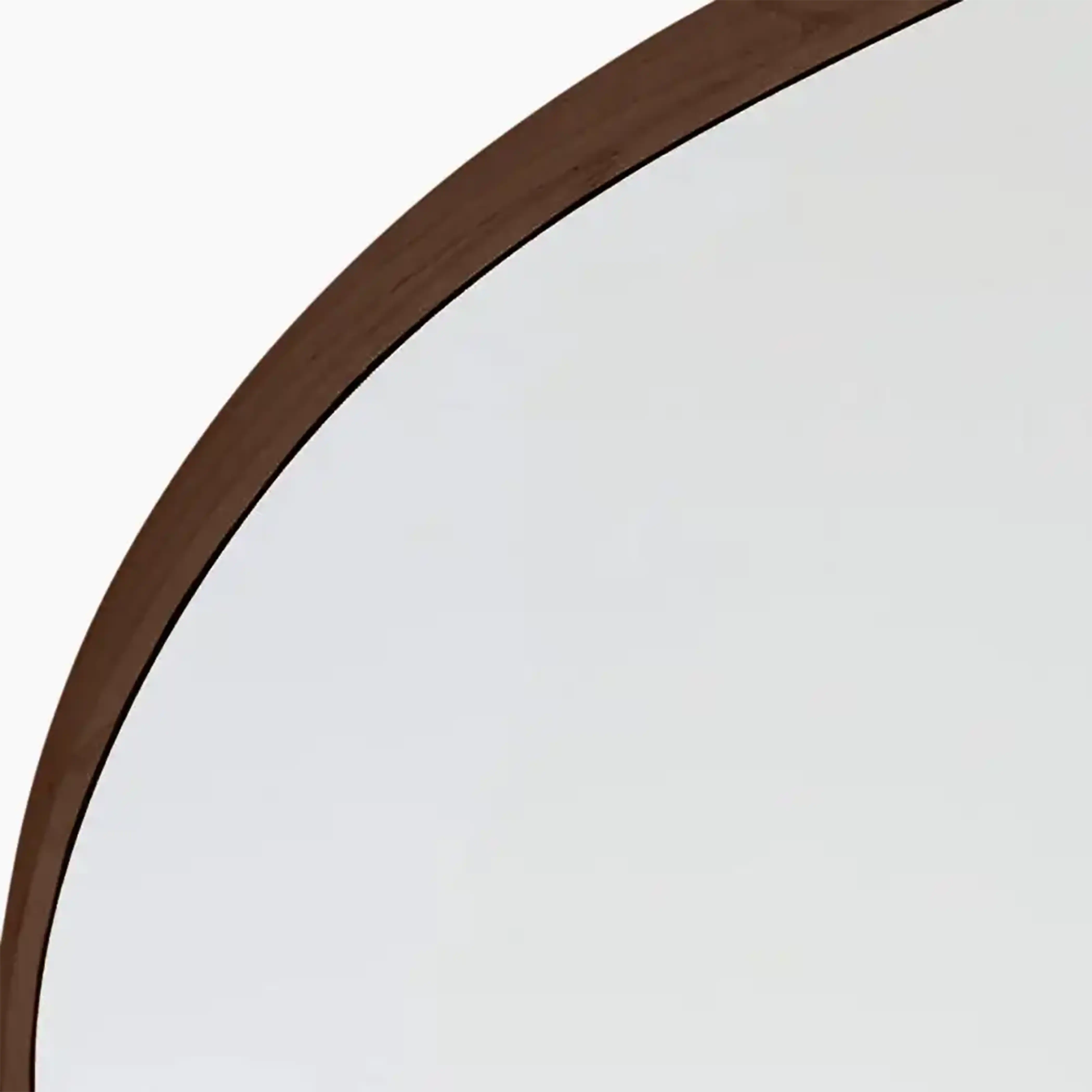 Dutton Pond Wall Mirror,  110 x 60 cm| Walnut - Image 3