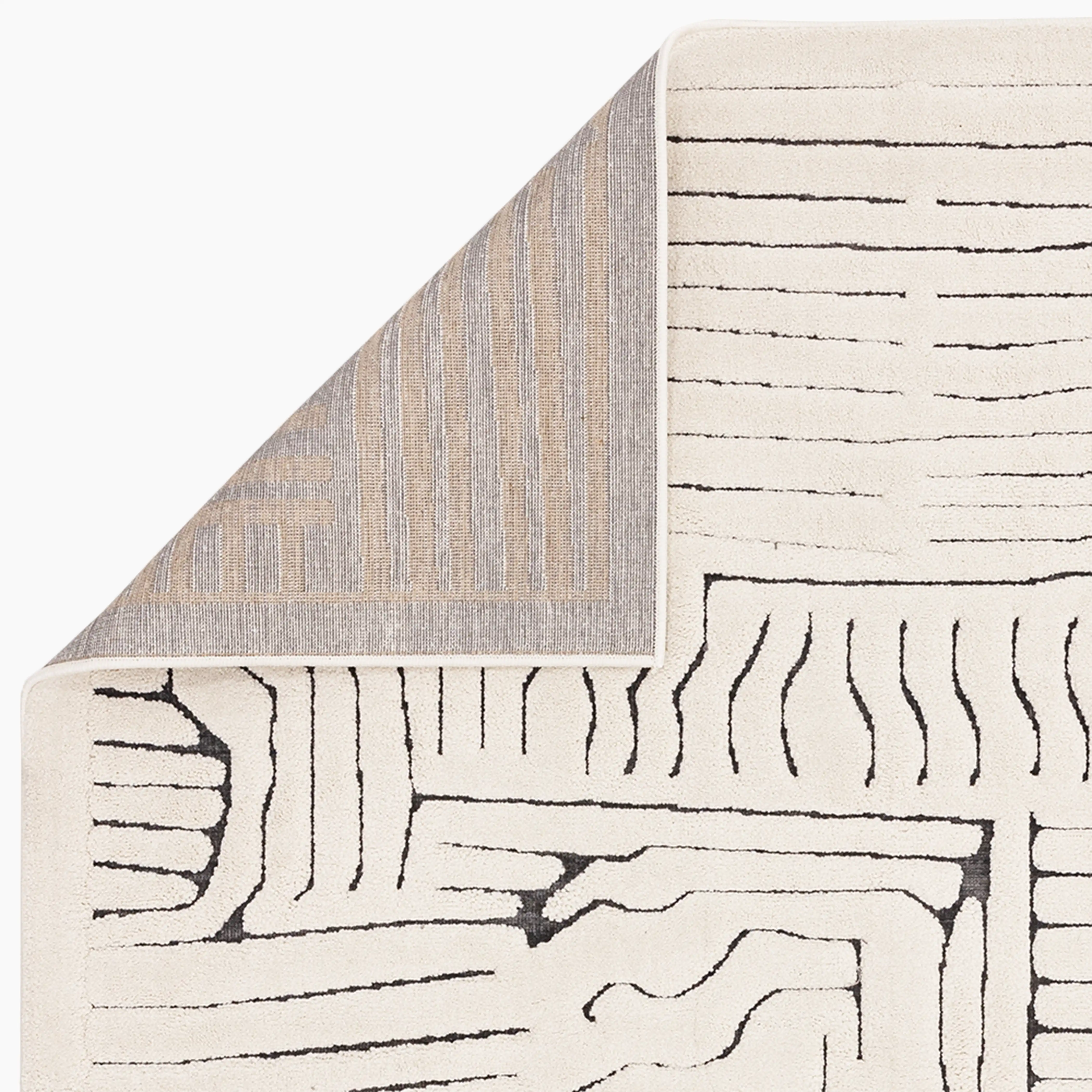 Edison Rug | Grey & Ivory - Image 4