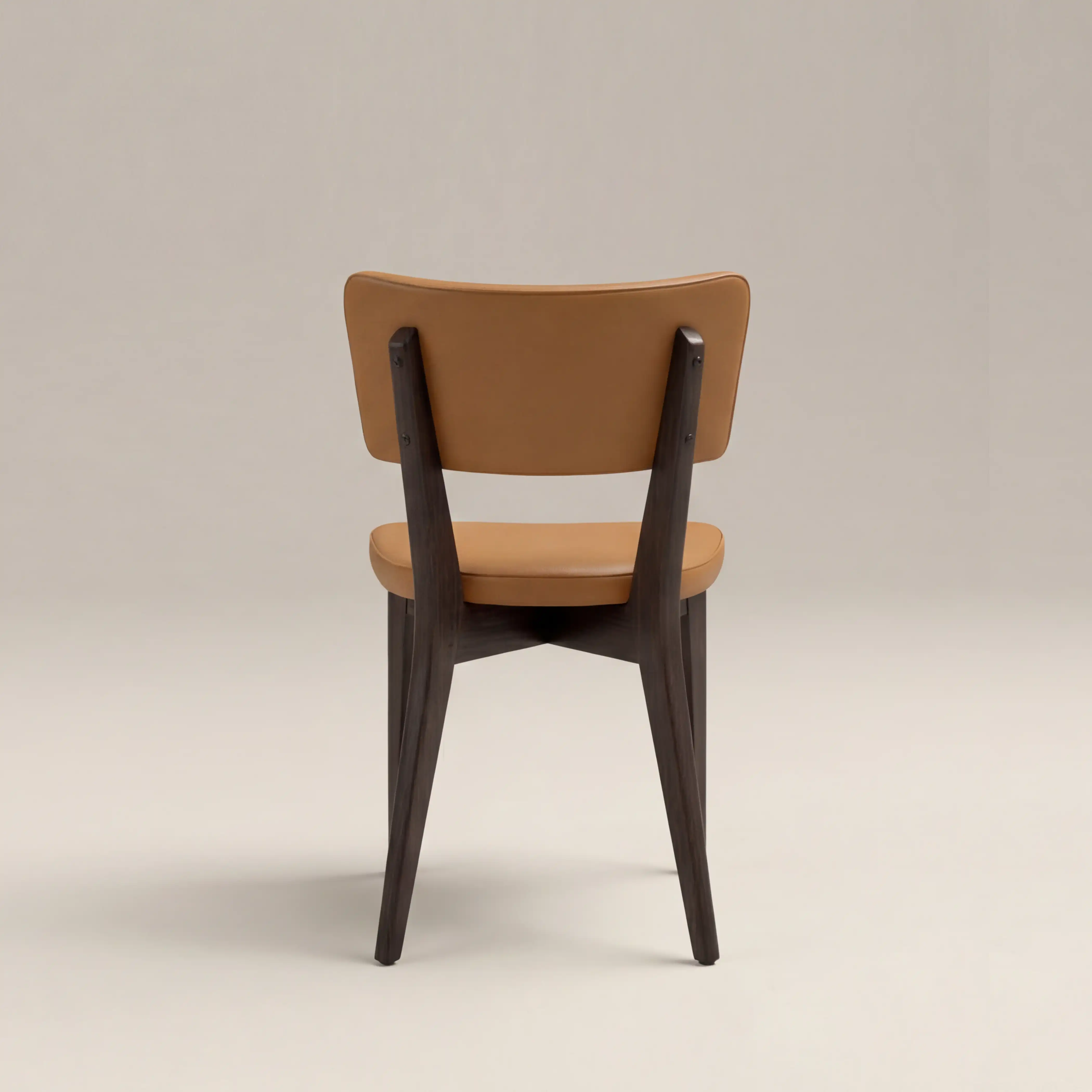 Eleanora Wooden Dining Chair| Smooth Seat & Backrest - Image 4