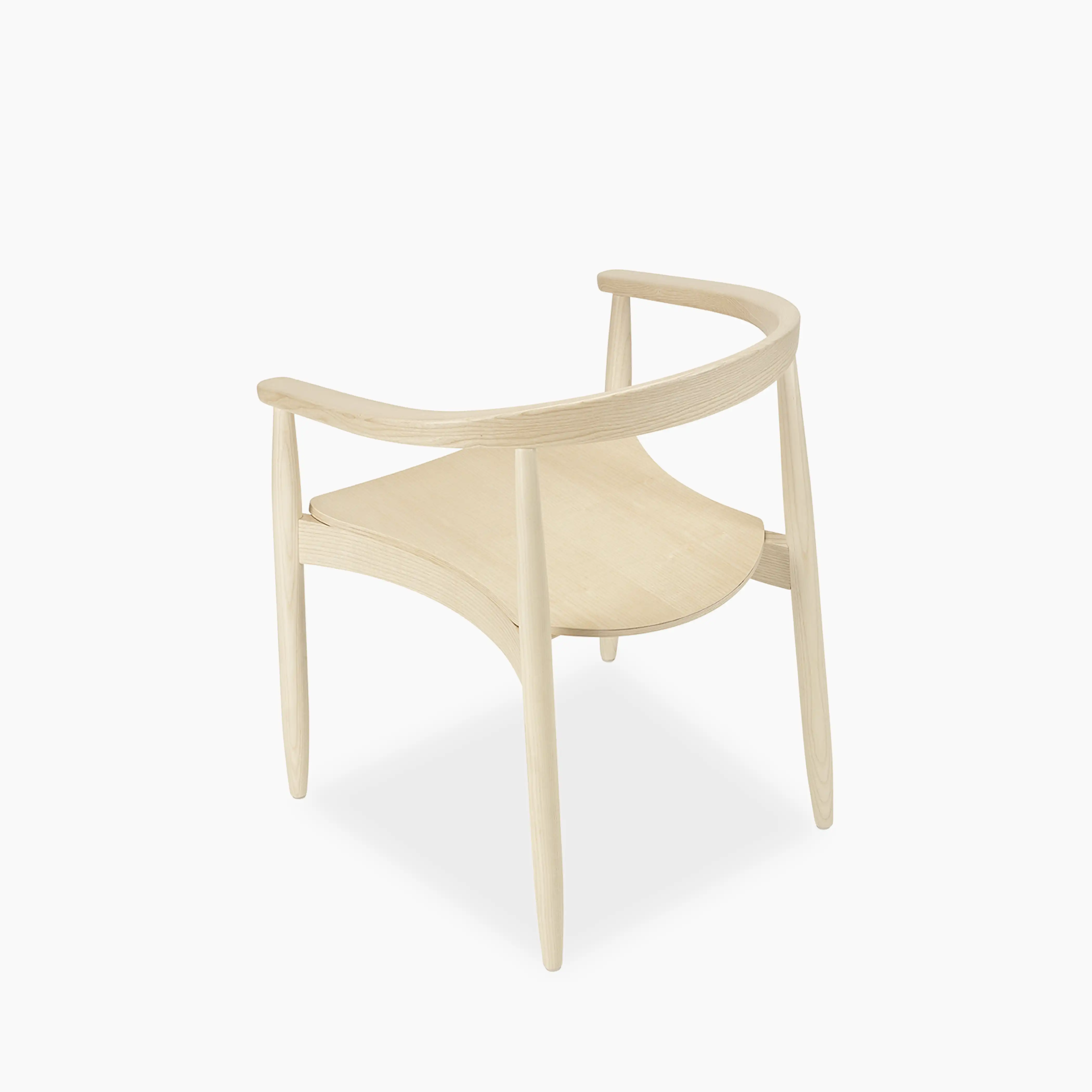 Emrik Stackable Wooden Carver Dining Chair - Image 2