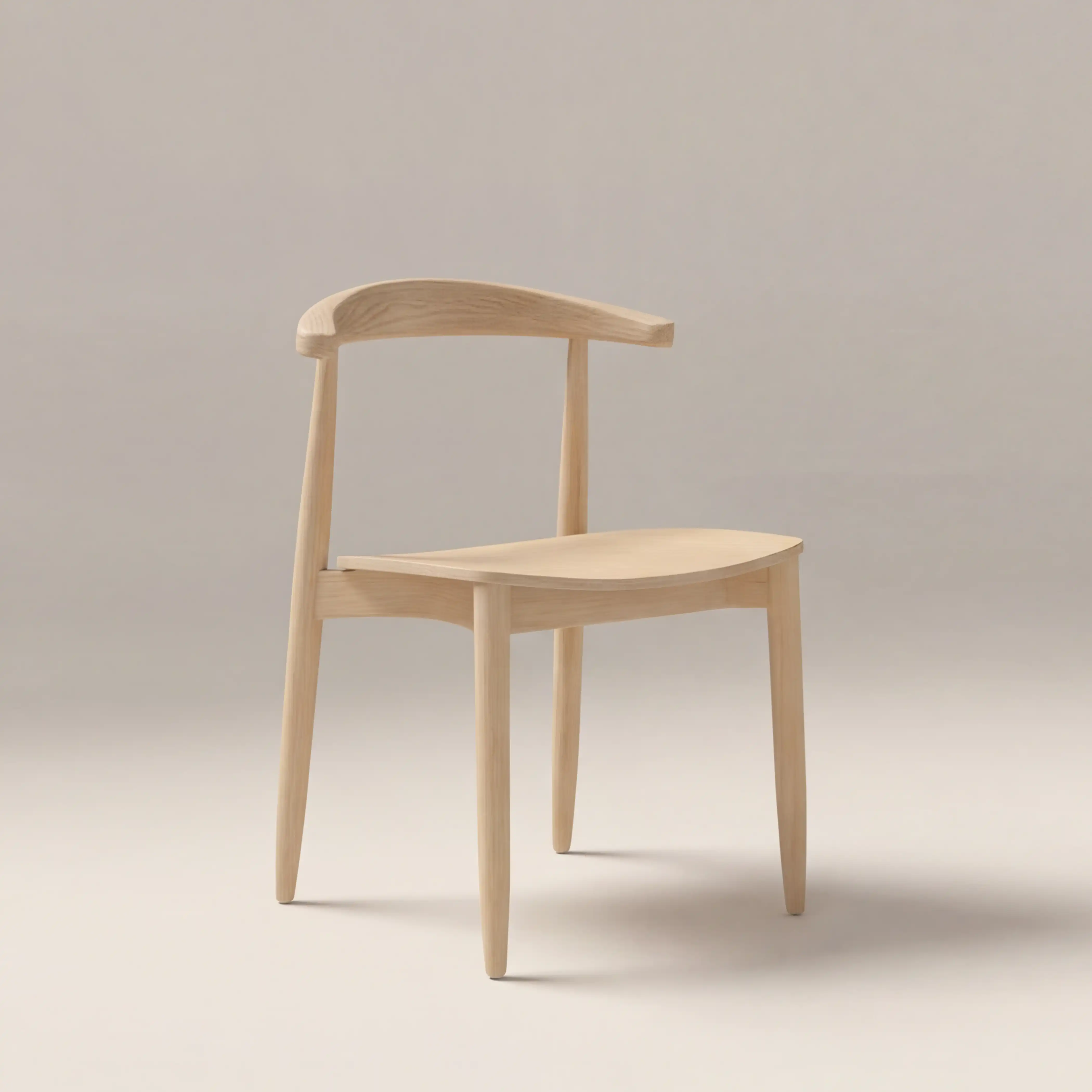 Emrik Wooden Dining Chair - Image 2