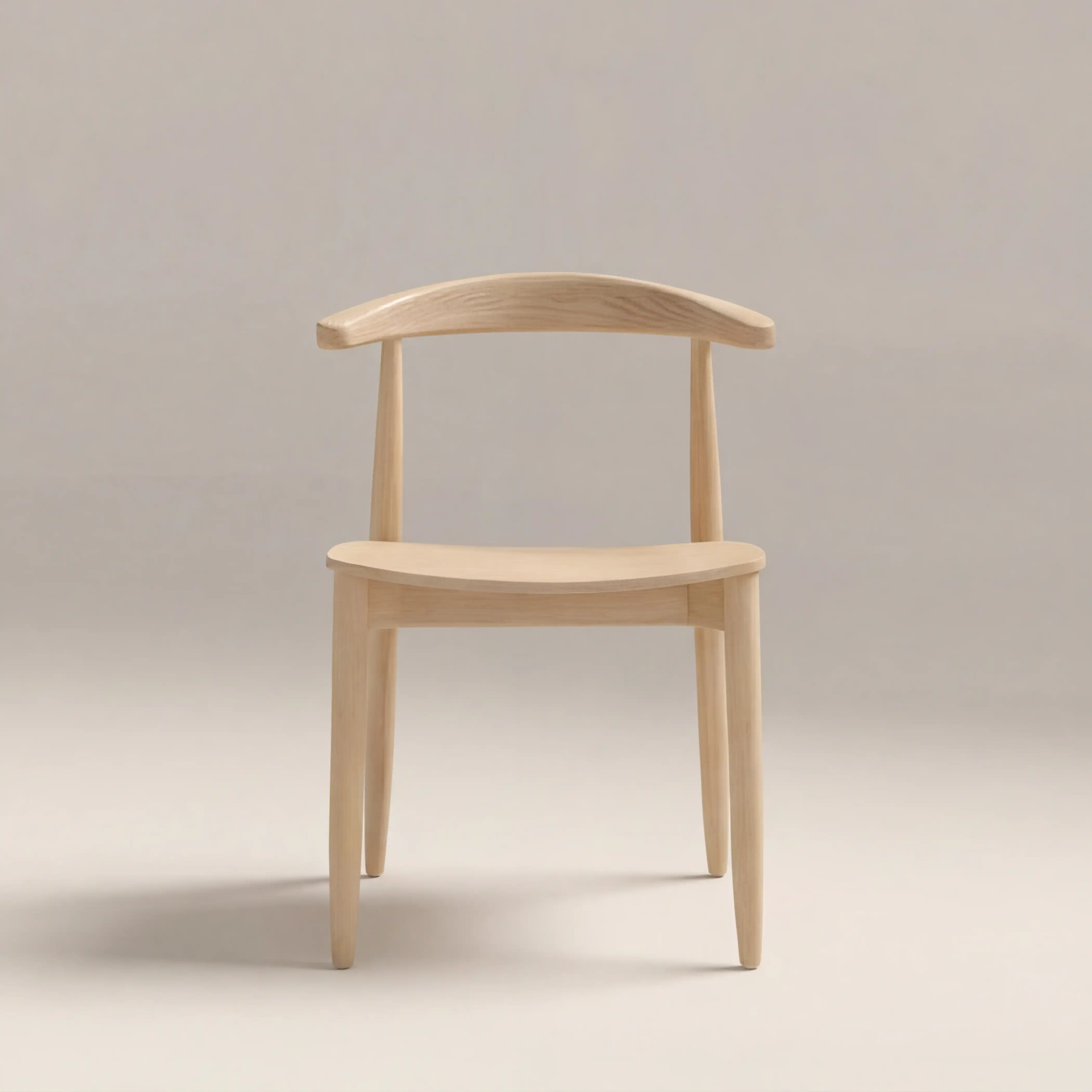 Emrik Wooden Dining Chair - Image 4
