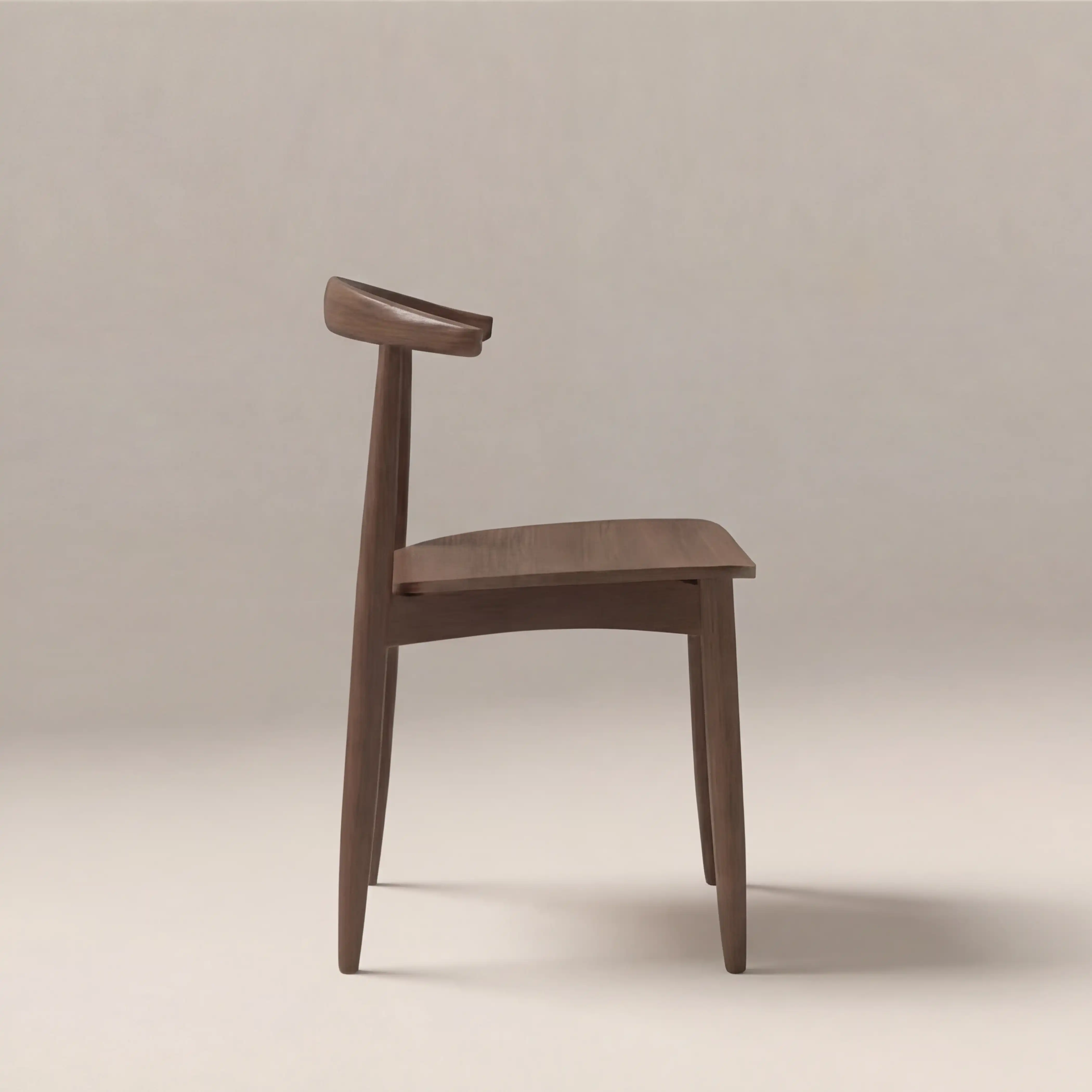 Emrik Wooden Dining Chair - Image 5