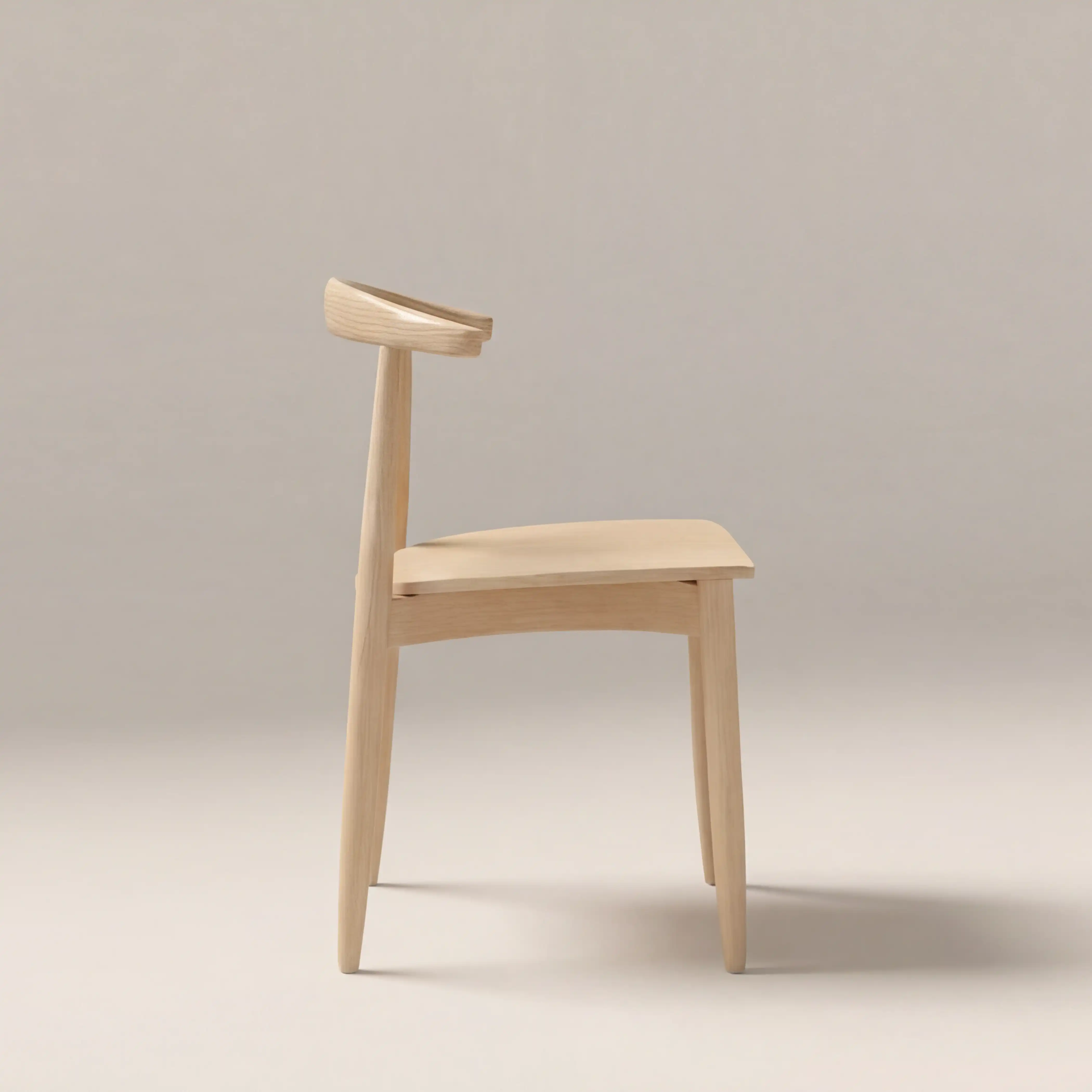 Emrik Wooden Dining Chair - Image 6