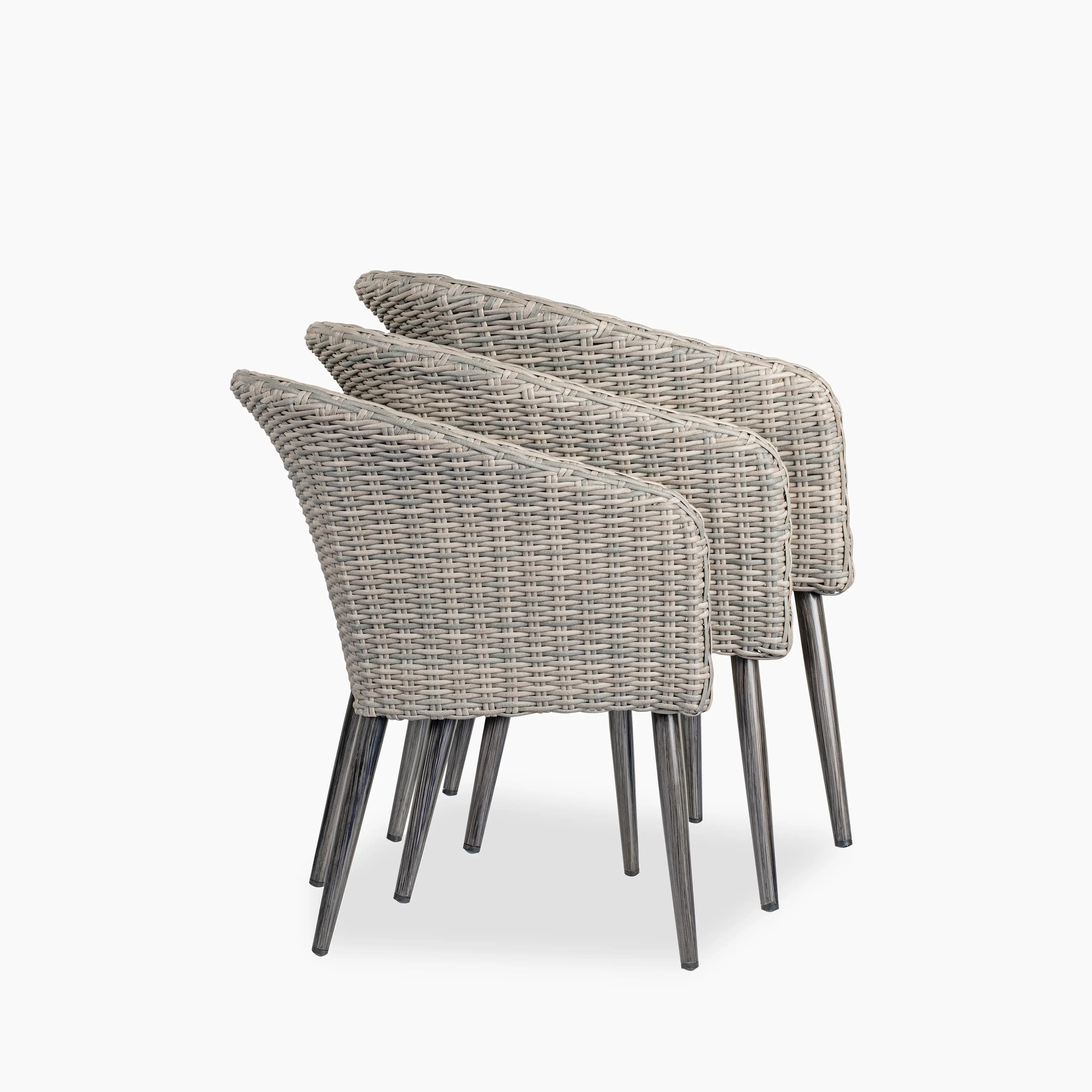 Etienne Carver Dining Chair | Grey - Image 3