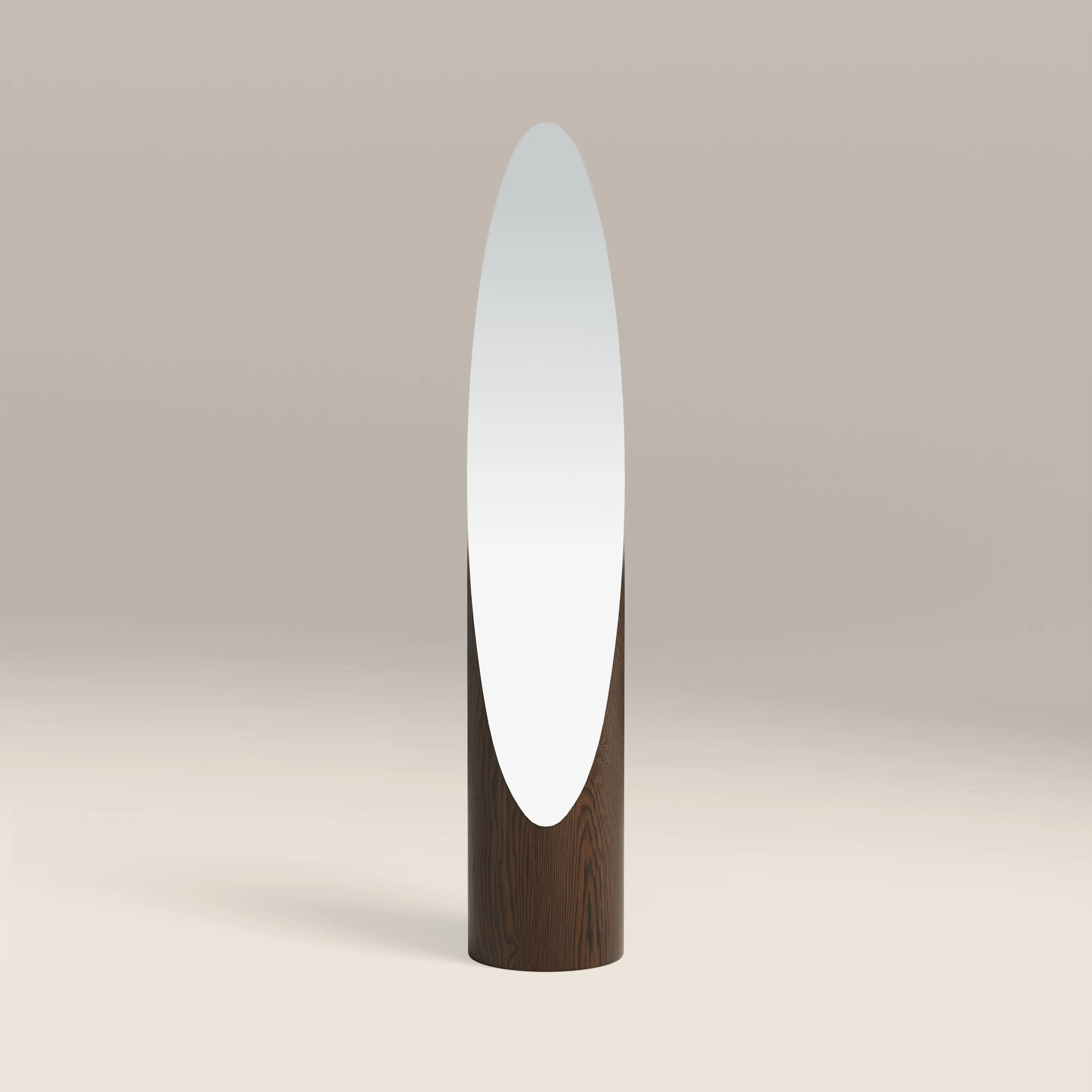Finn Full Length Floor Mirror, 170 x 32 cm| Dark Walnut - Image 2