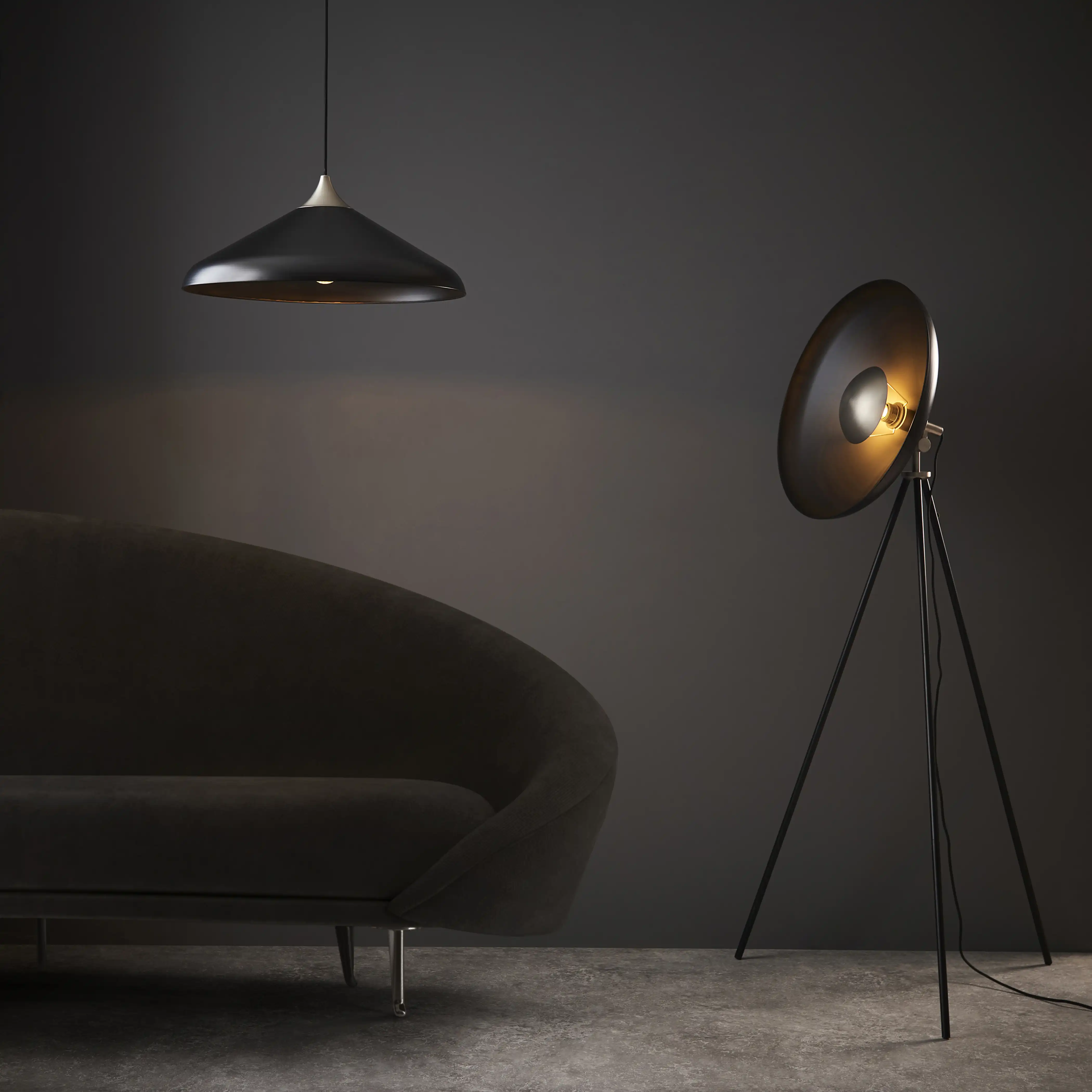 Finn Pendant Light | Black - Image 3