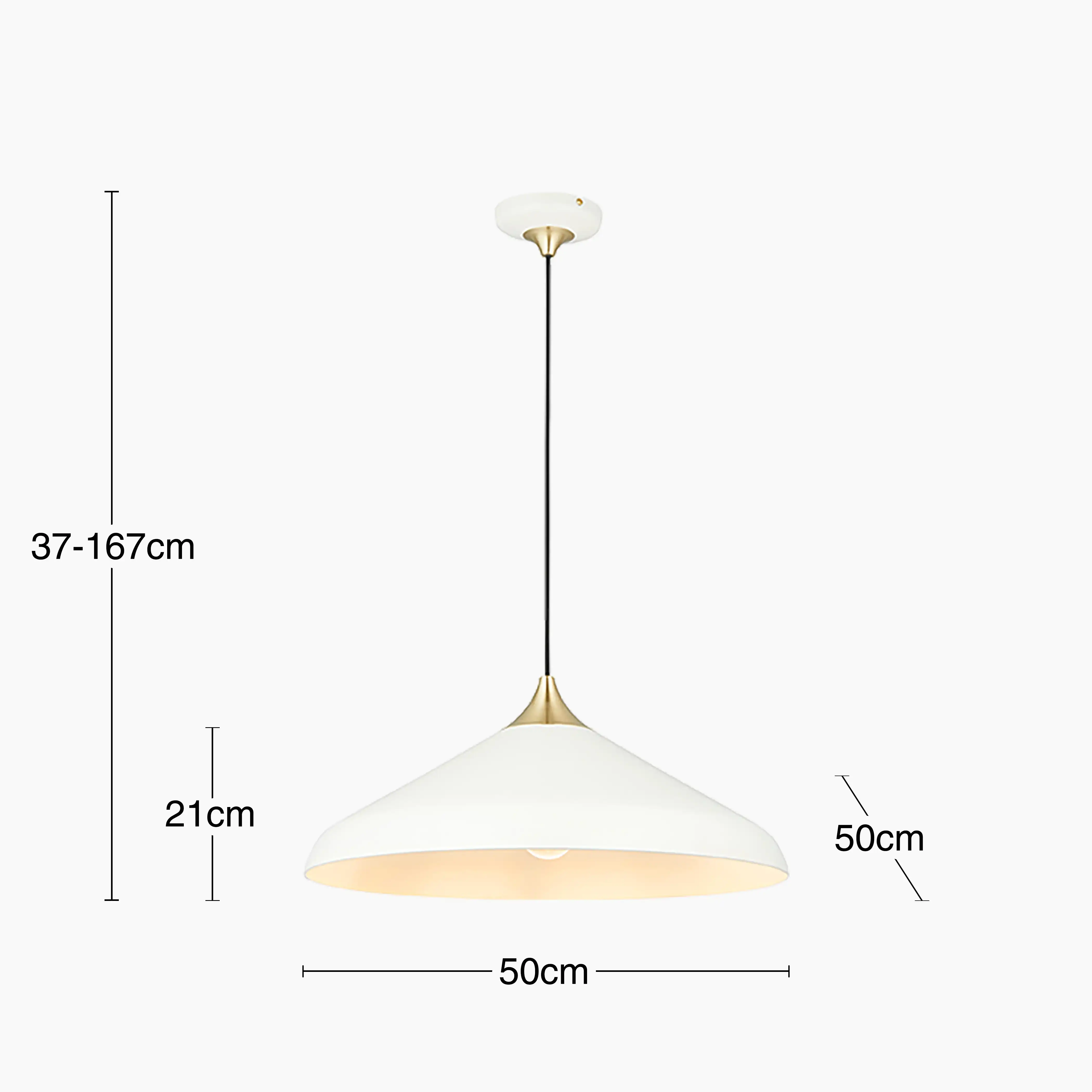Finn Pendant Light | White - Image 6
