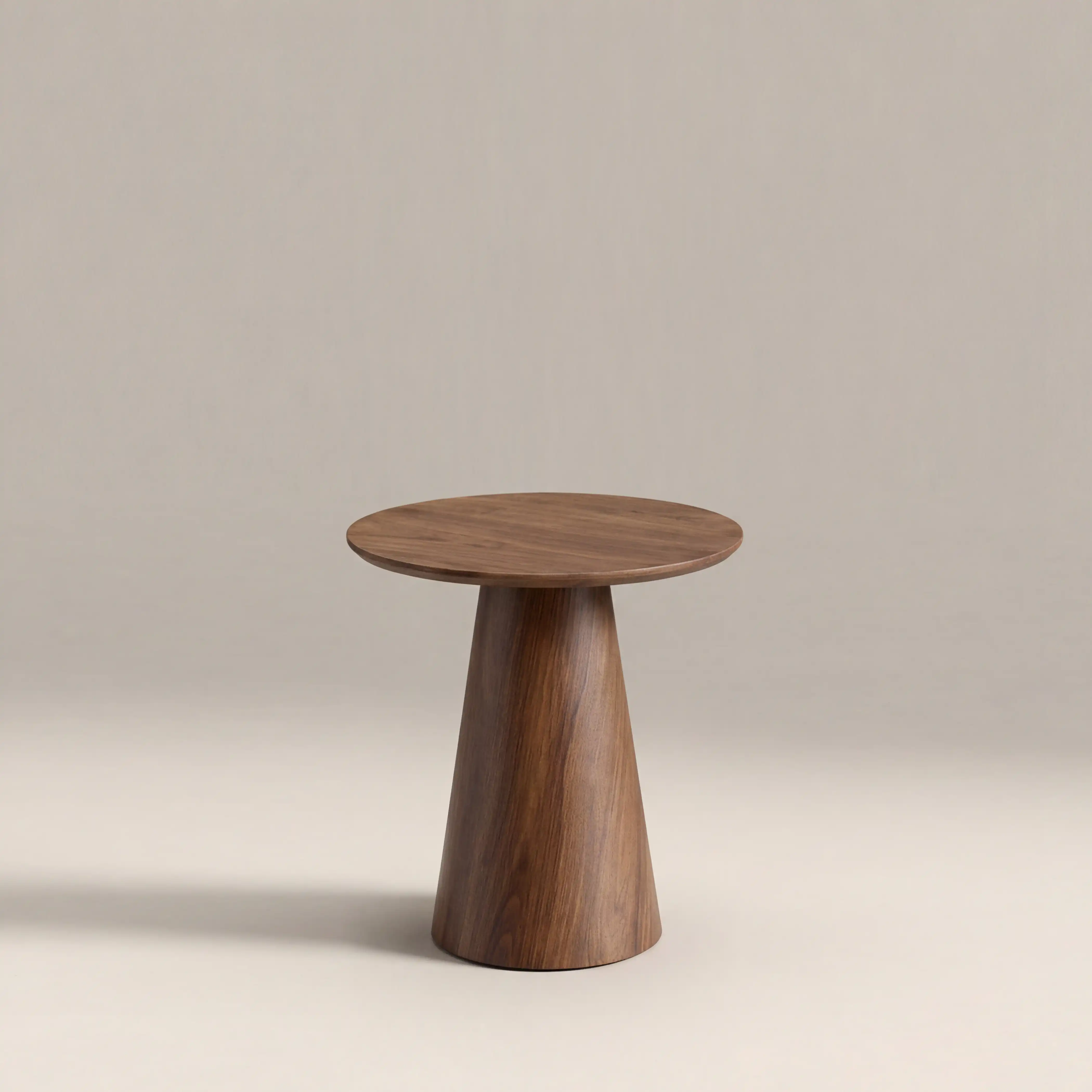 Finnley Round Side Table | Walnut - Image 2