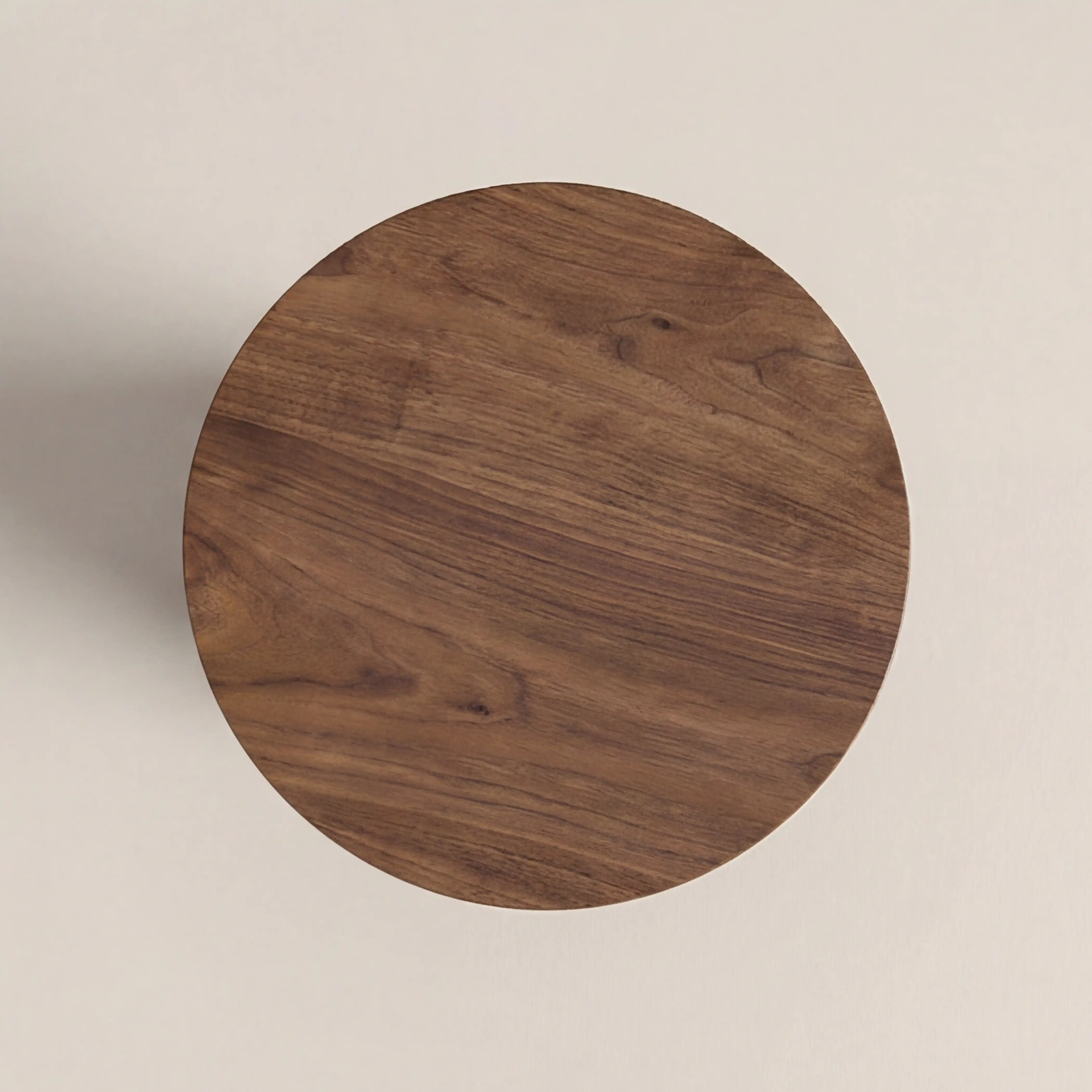 Finnley Round Side Table | Walnut - Image 3