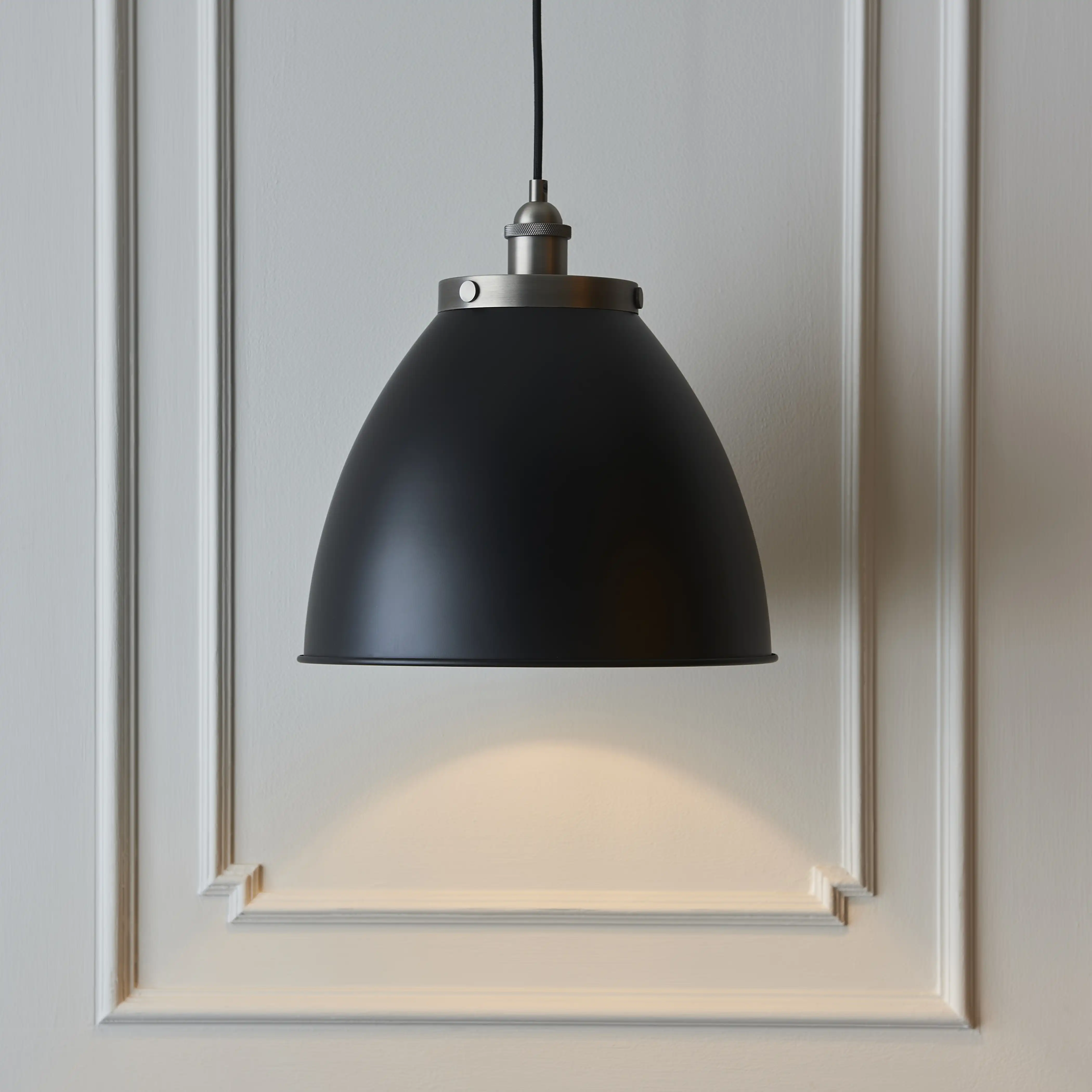 Franklin Pendant Light | Matte Black - Image 3