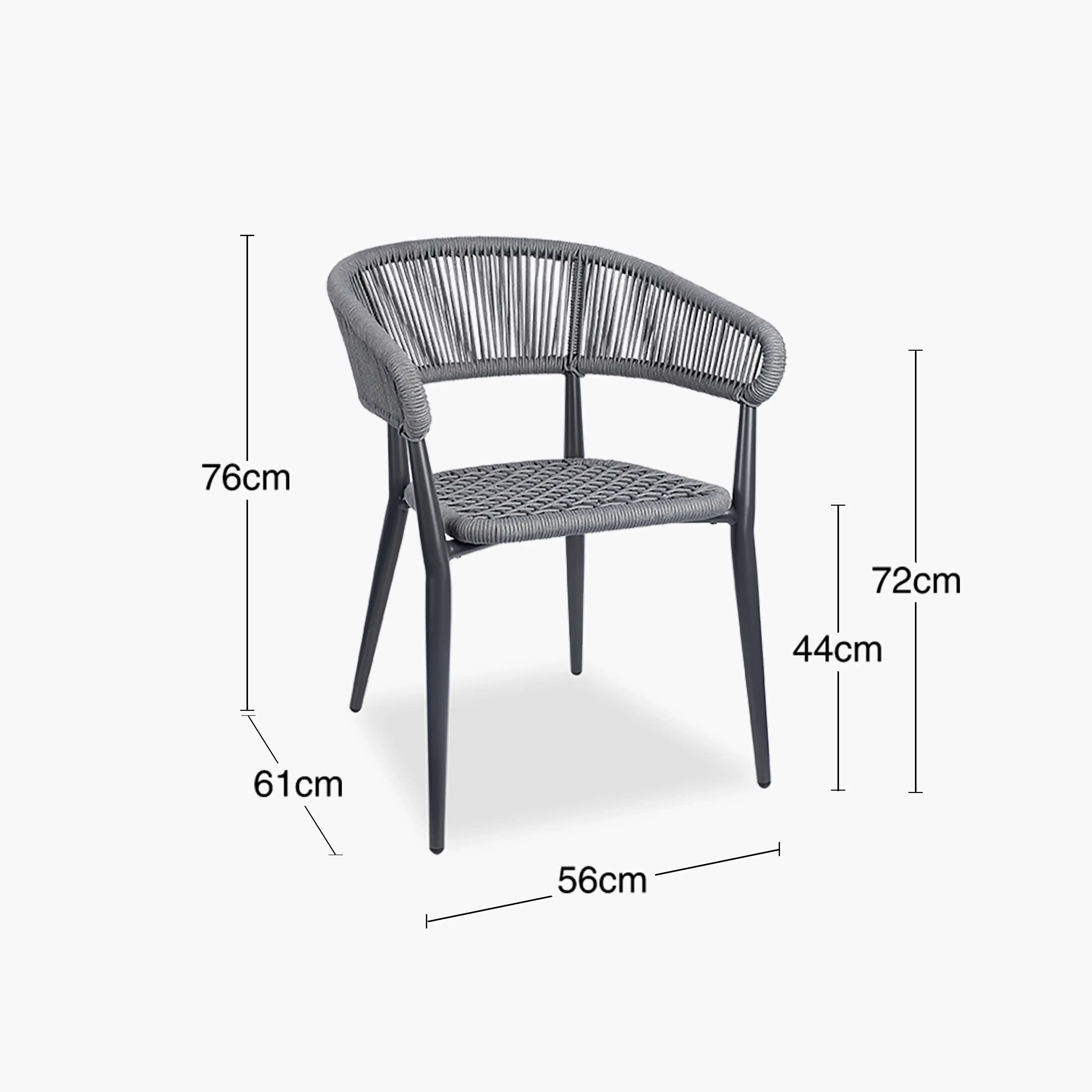 Galdwell Carver Dining Chair | Grey - Image 3