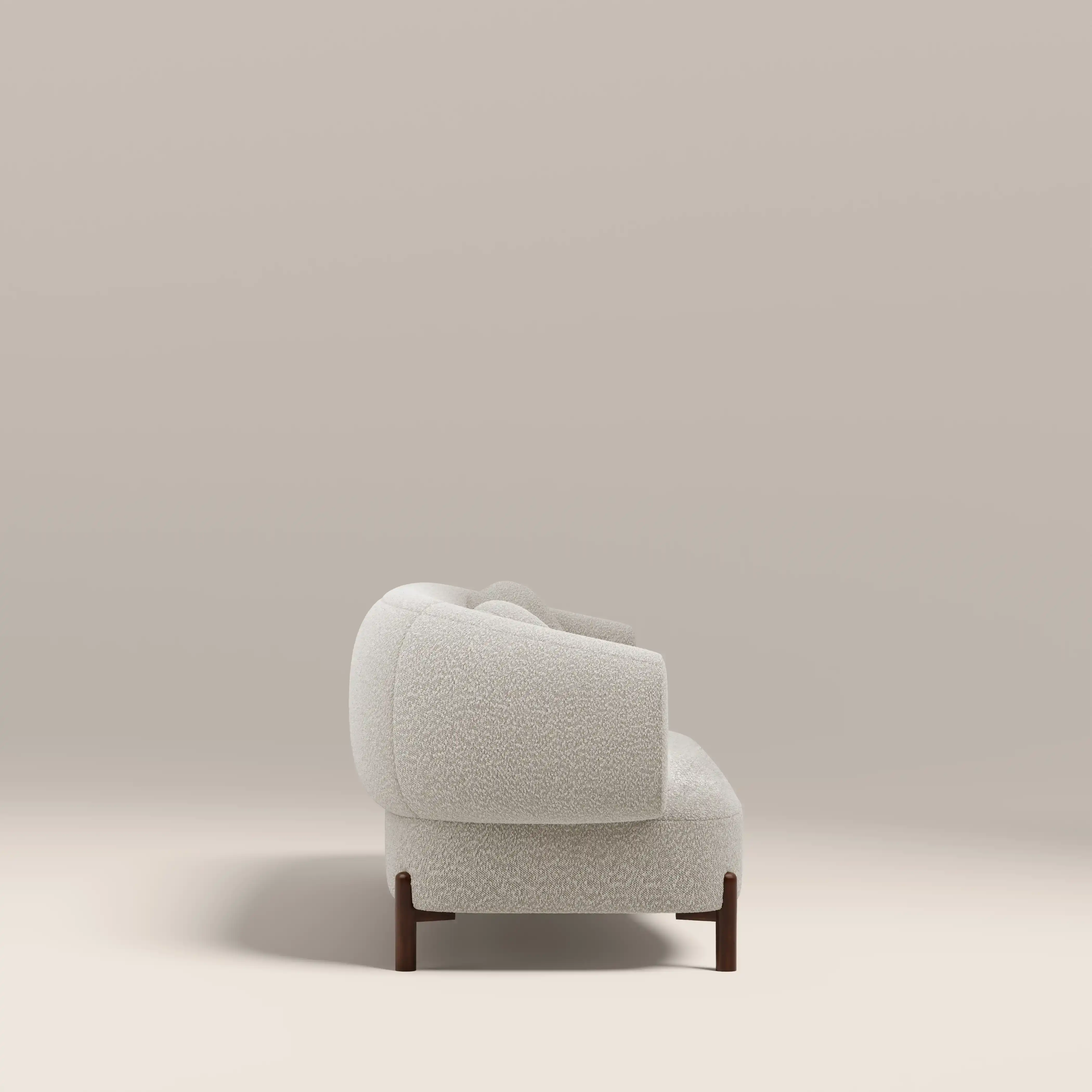 Hallfield 3 Seater Sofa | Speckled Stone Sustainable Boucle - Image 5