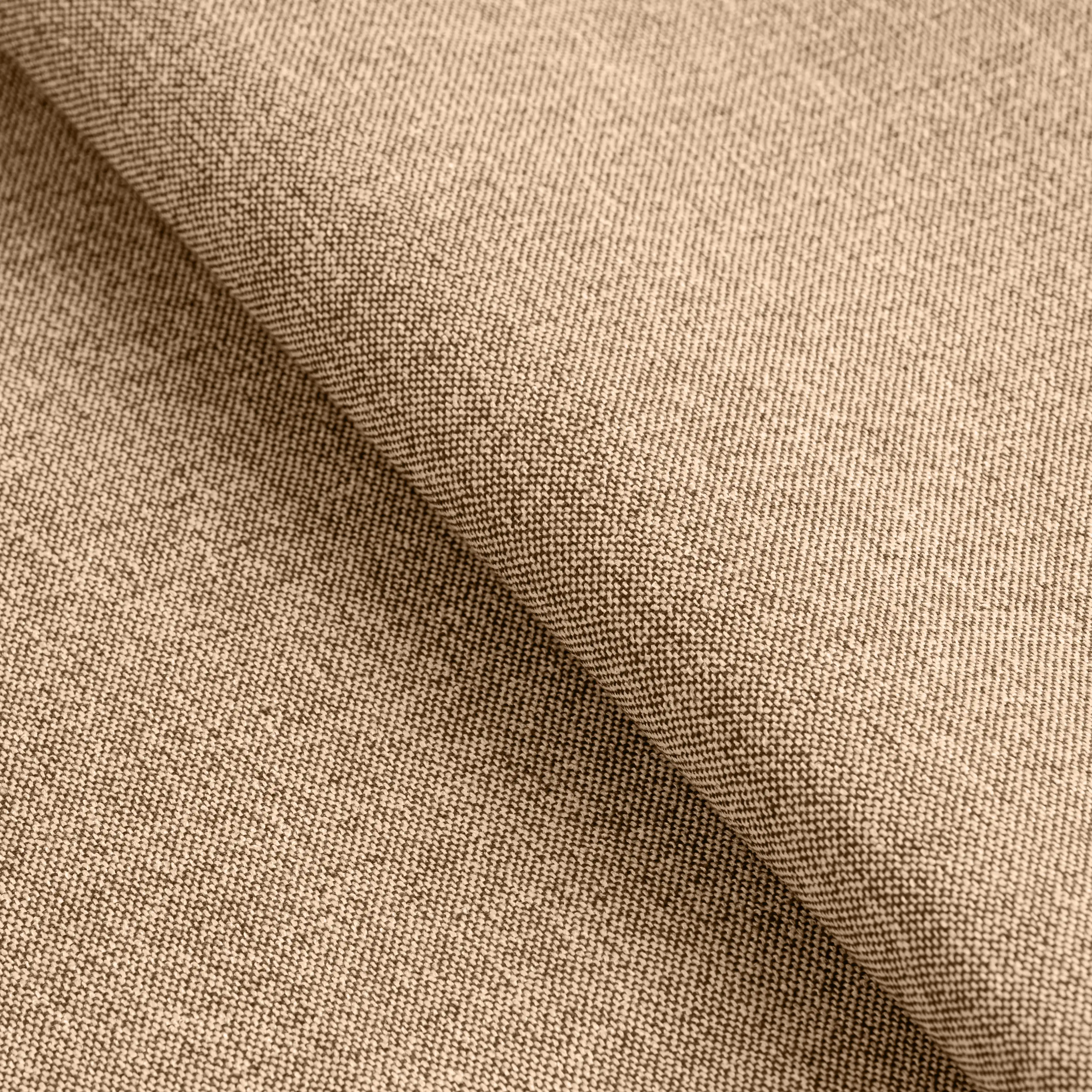 Halston Bar Stool | Latte Sustainable Fabric & Walnut - Image 3