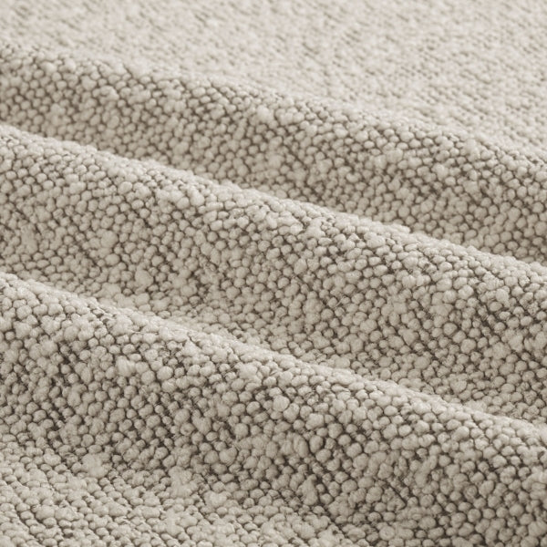 Wilbur Kitchen Stool | Speckled Stone Sustainable Boucle & Black - Image 3