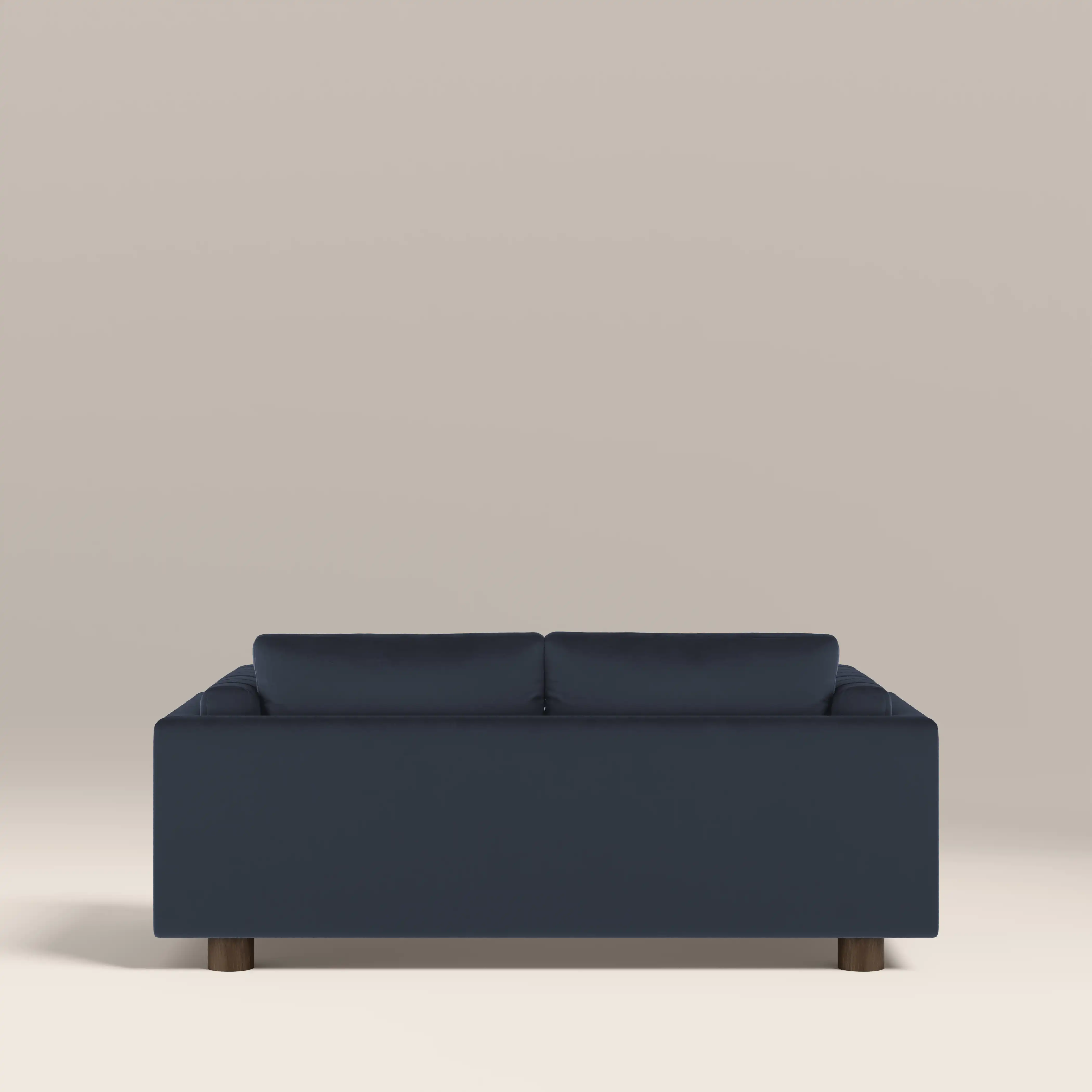 Halton 2 Seater Sofa | Dark Blue Sustainable Velvet - Image 6