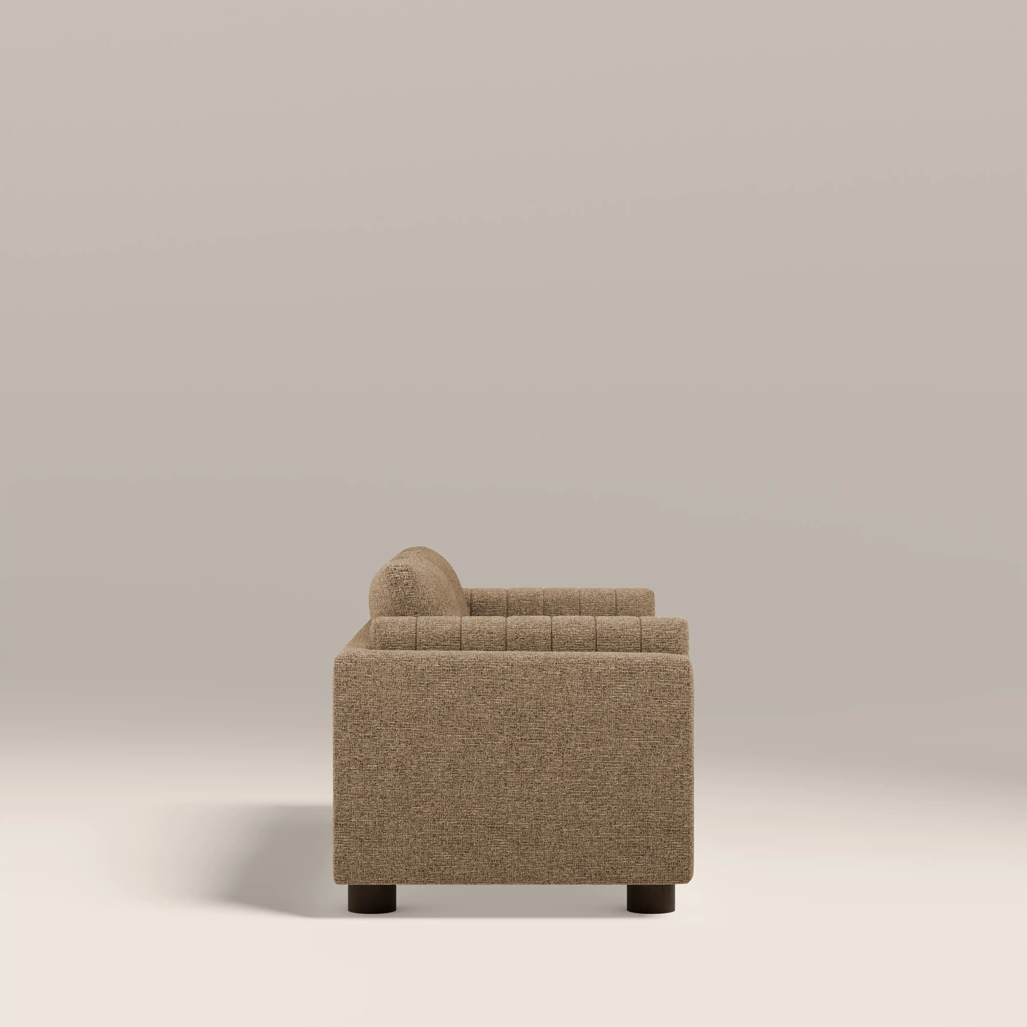 Halton 2 Seater Sofa | Speckled Cappuccino Boucle - Image 4
