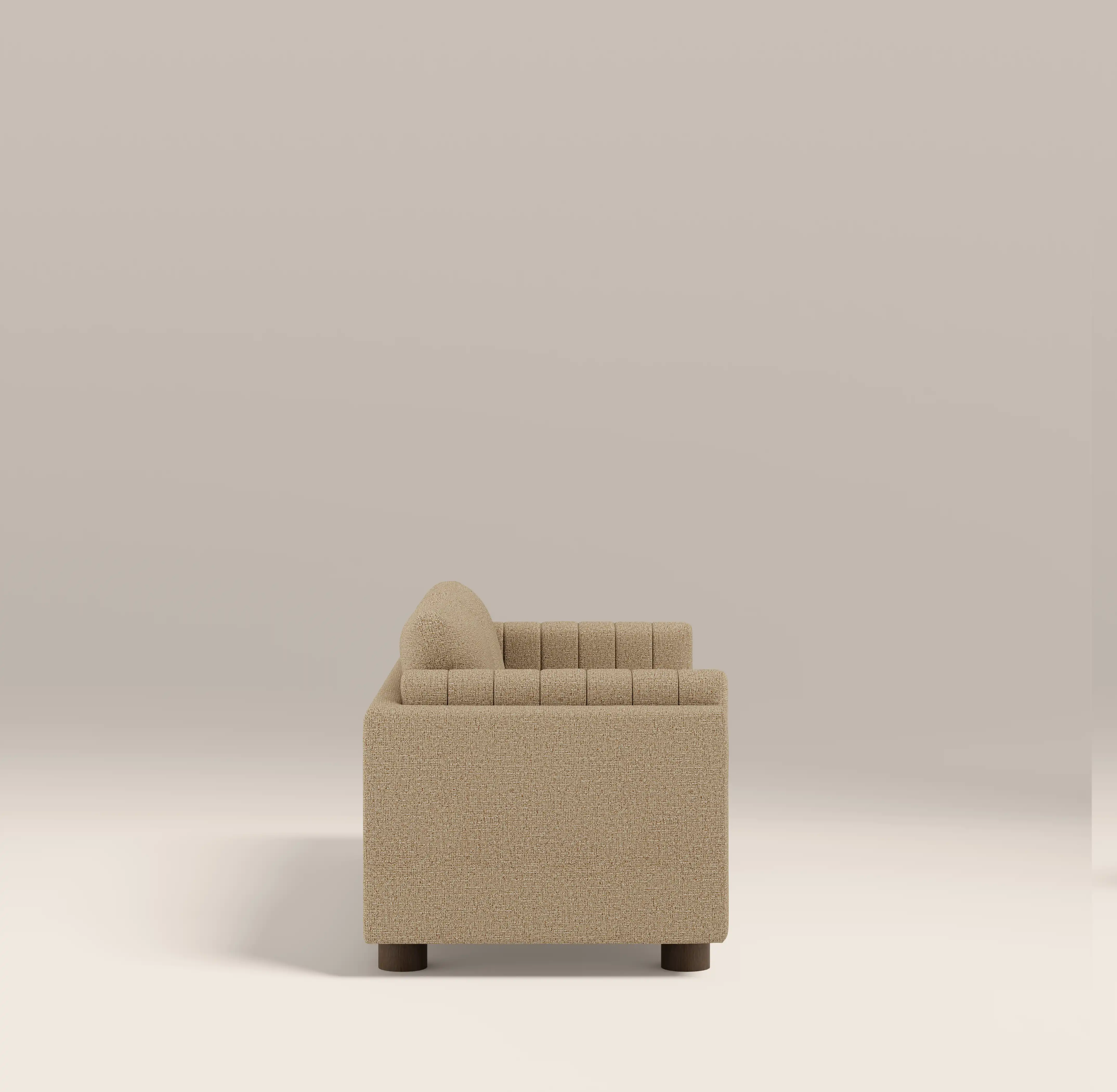Halton 2 Seater Sofa | Speckled Latte Boucle - Image 5