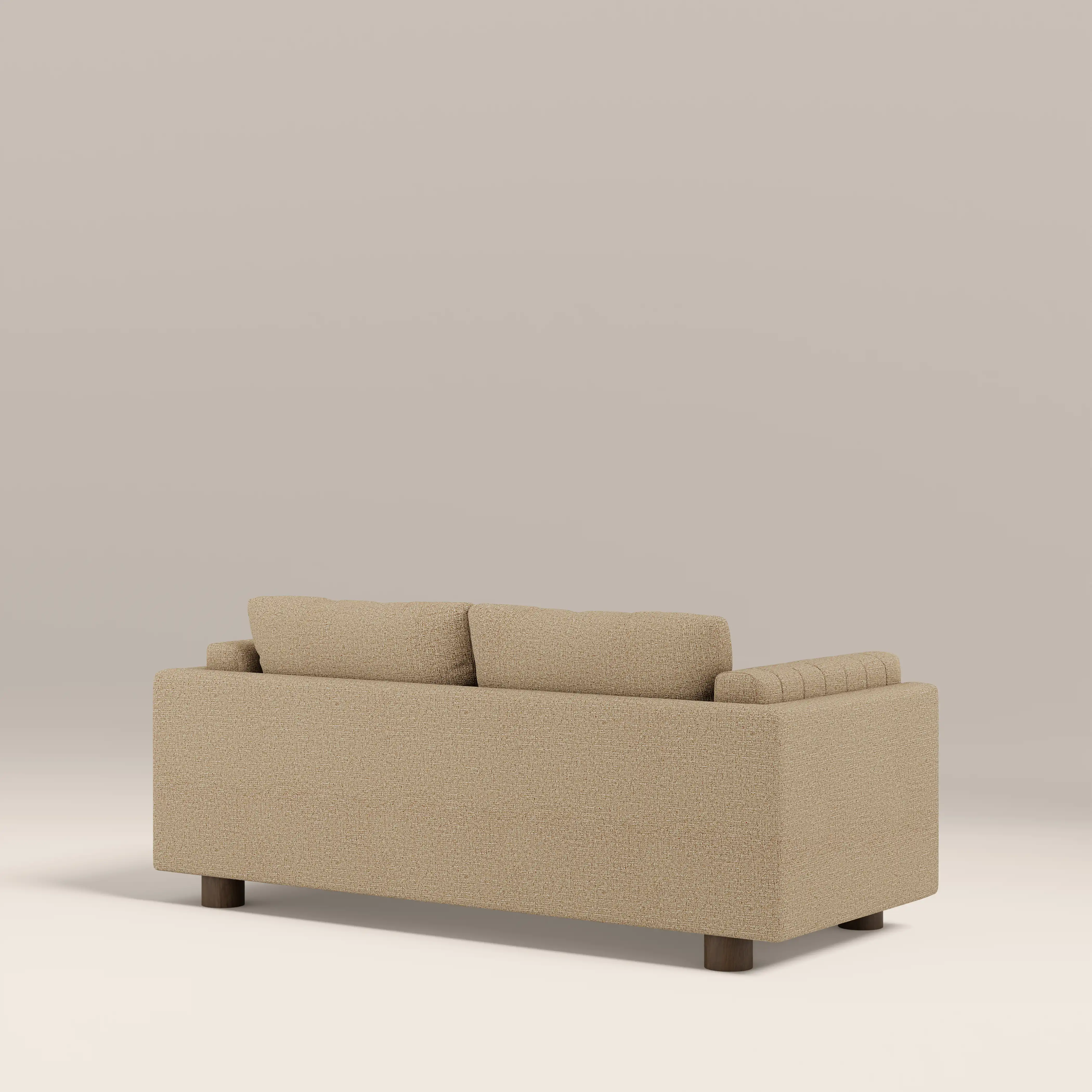 Halton 2 Seater Sofa | Speckled Latte Boucle - Image 6