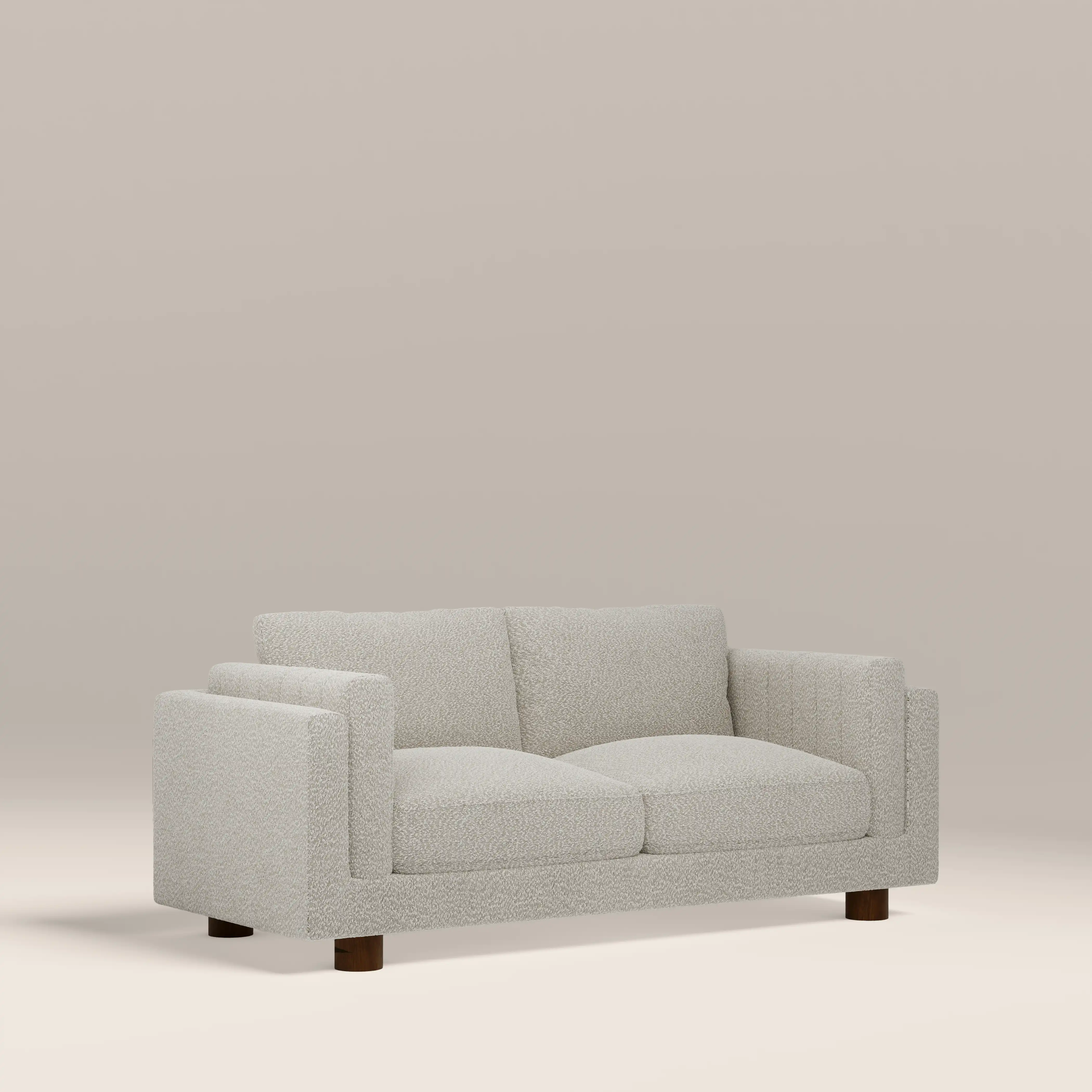Halton 2 Seater Sofa | Speckled Stone Sustainable Boucle - Image 3