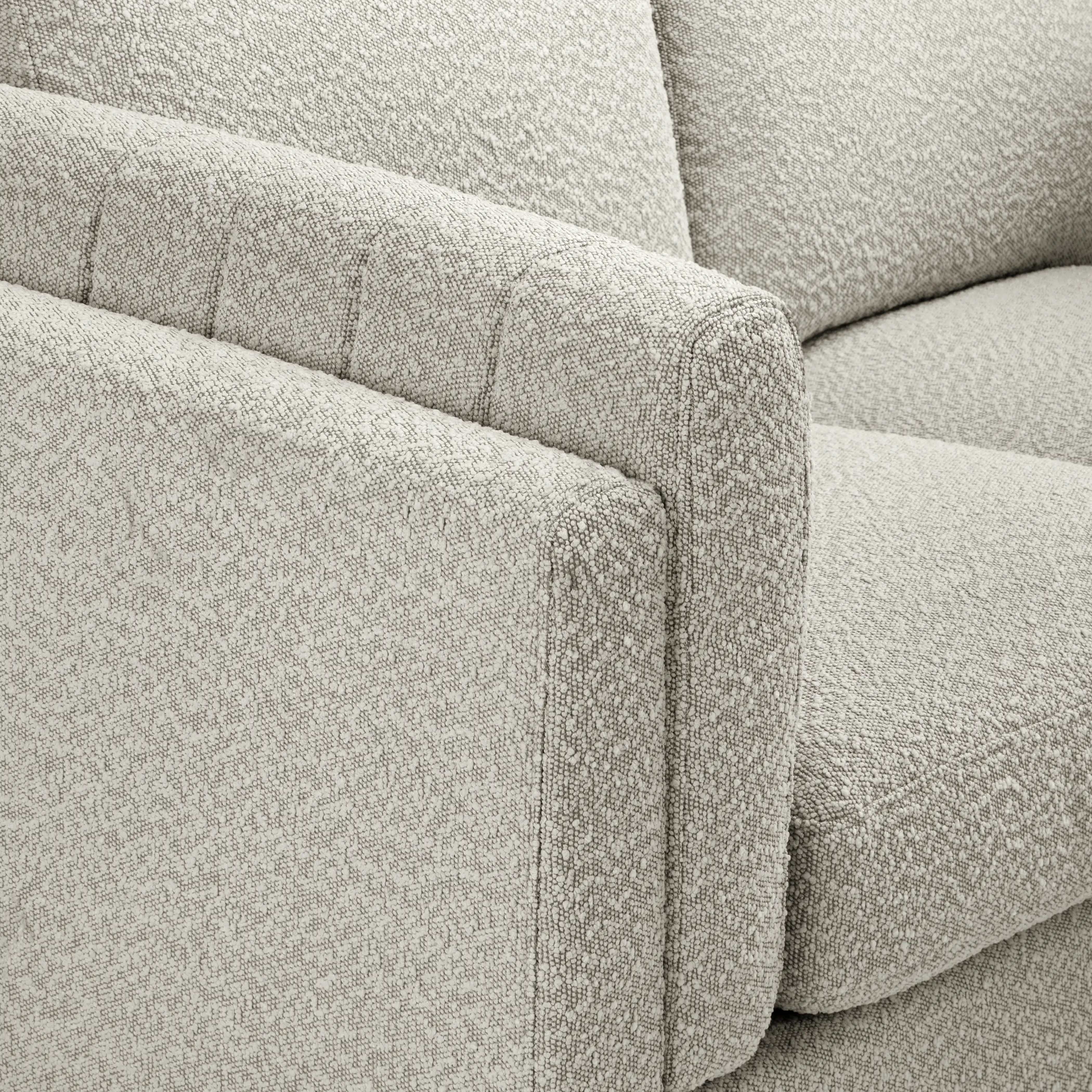 Halton 2 Seater Sofa | Speckled Stone Sustainable Boucle - Image 8