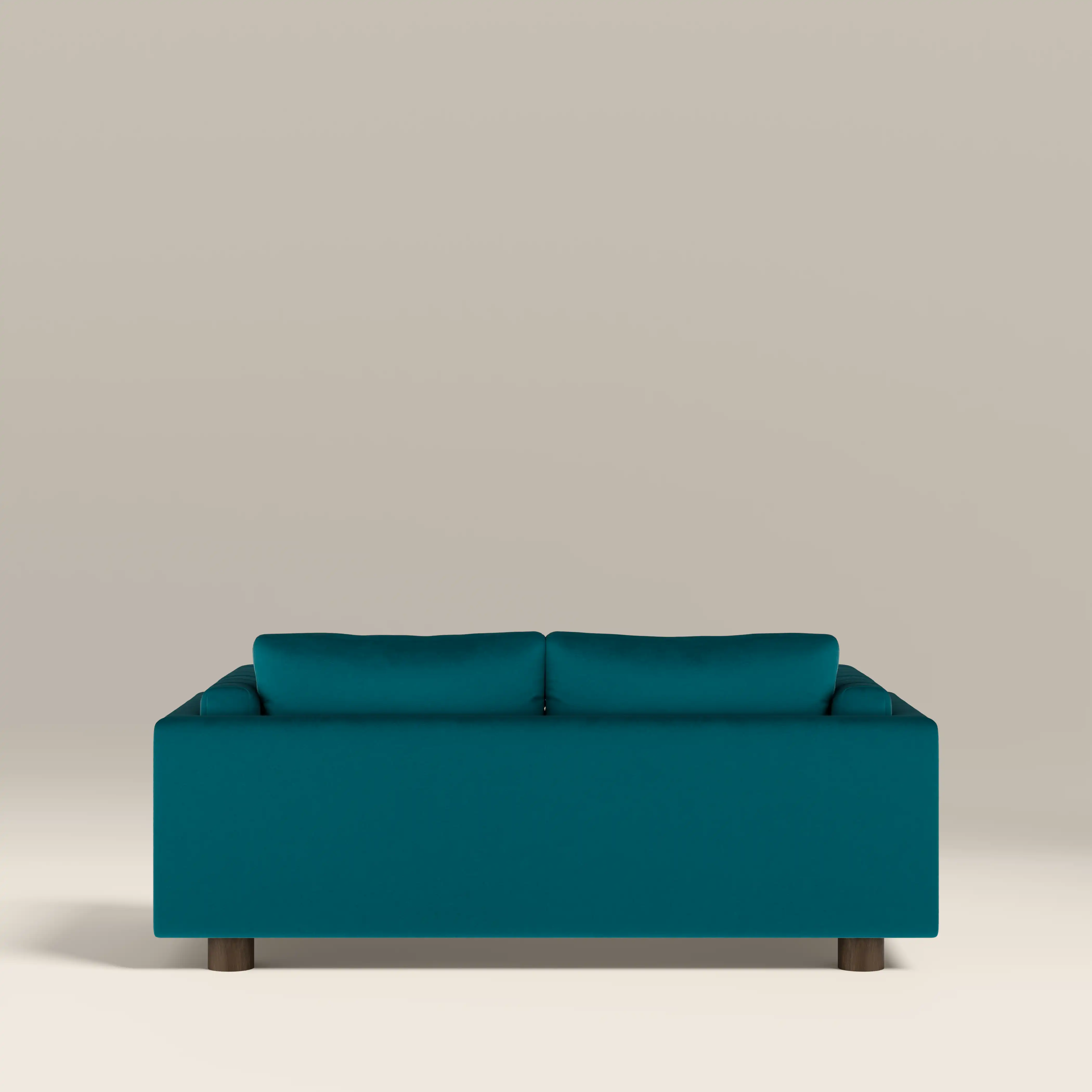 Halton 2 Seater Sofa | Teal Sustainable Velvet - Image 7