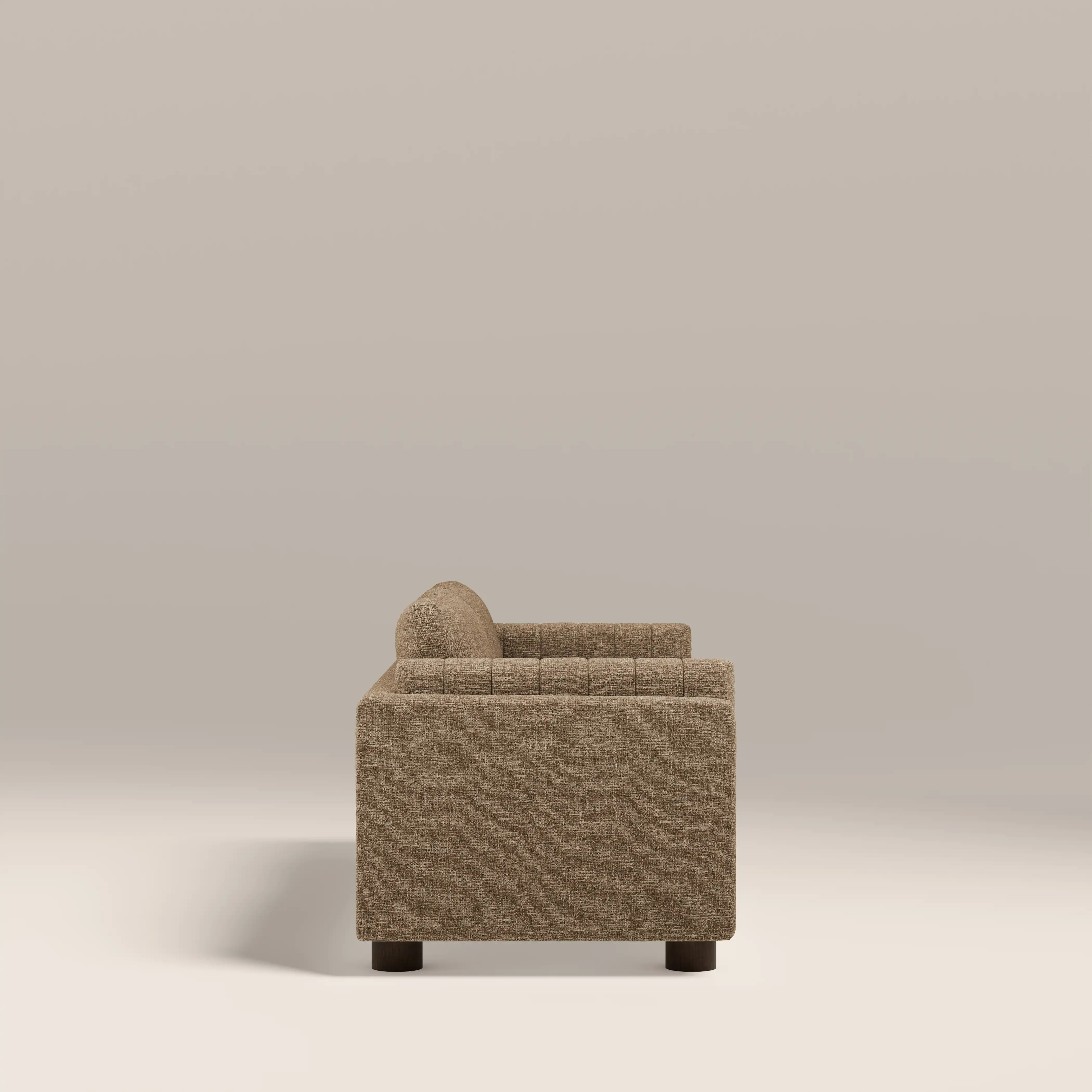Halton 3 Seater Sofa | Speckled Cappuccino Boucle - Image 5