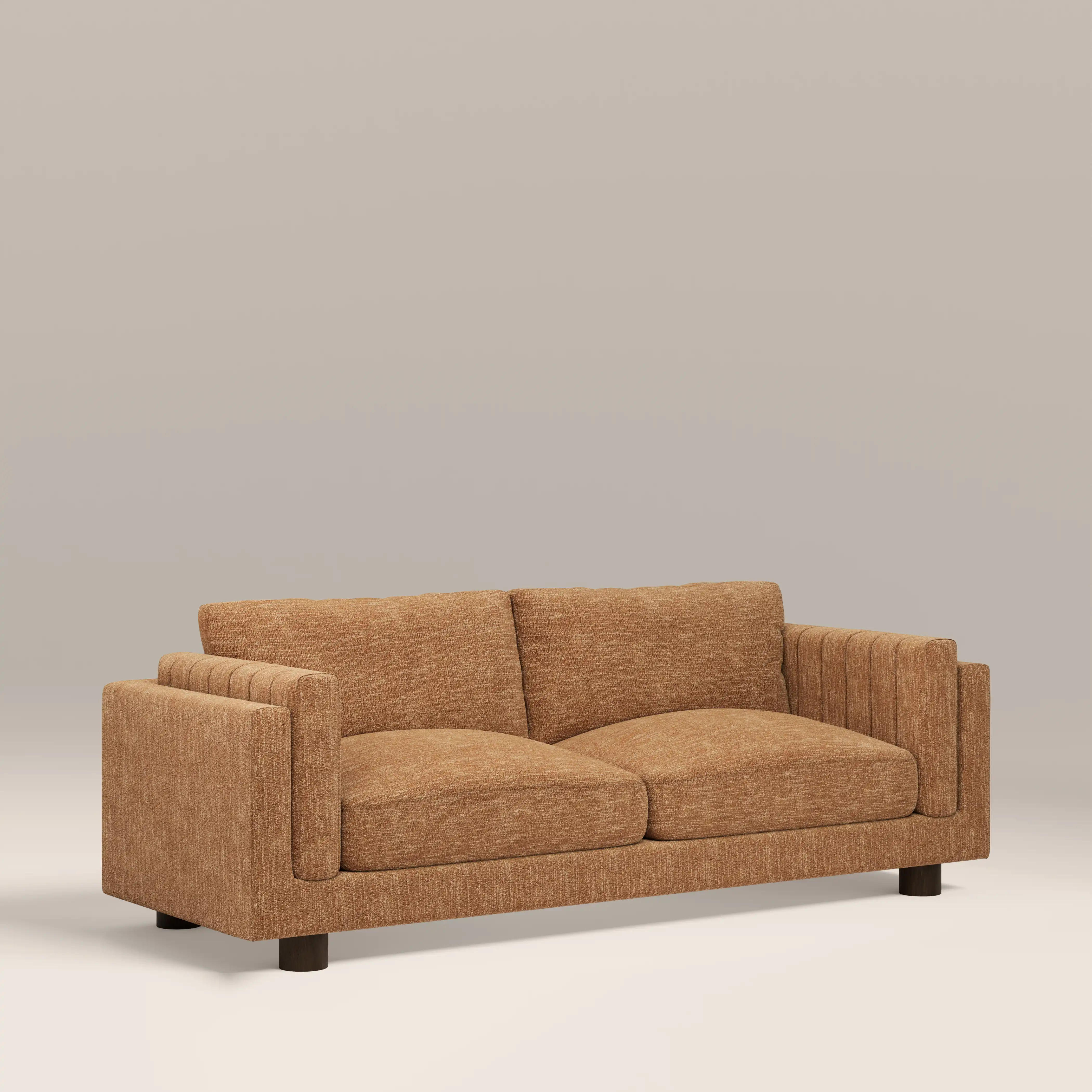 Halton 3 Seater Sofa | Speckled Honey Sustainable Boucle - Image 2