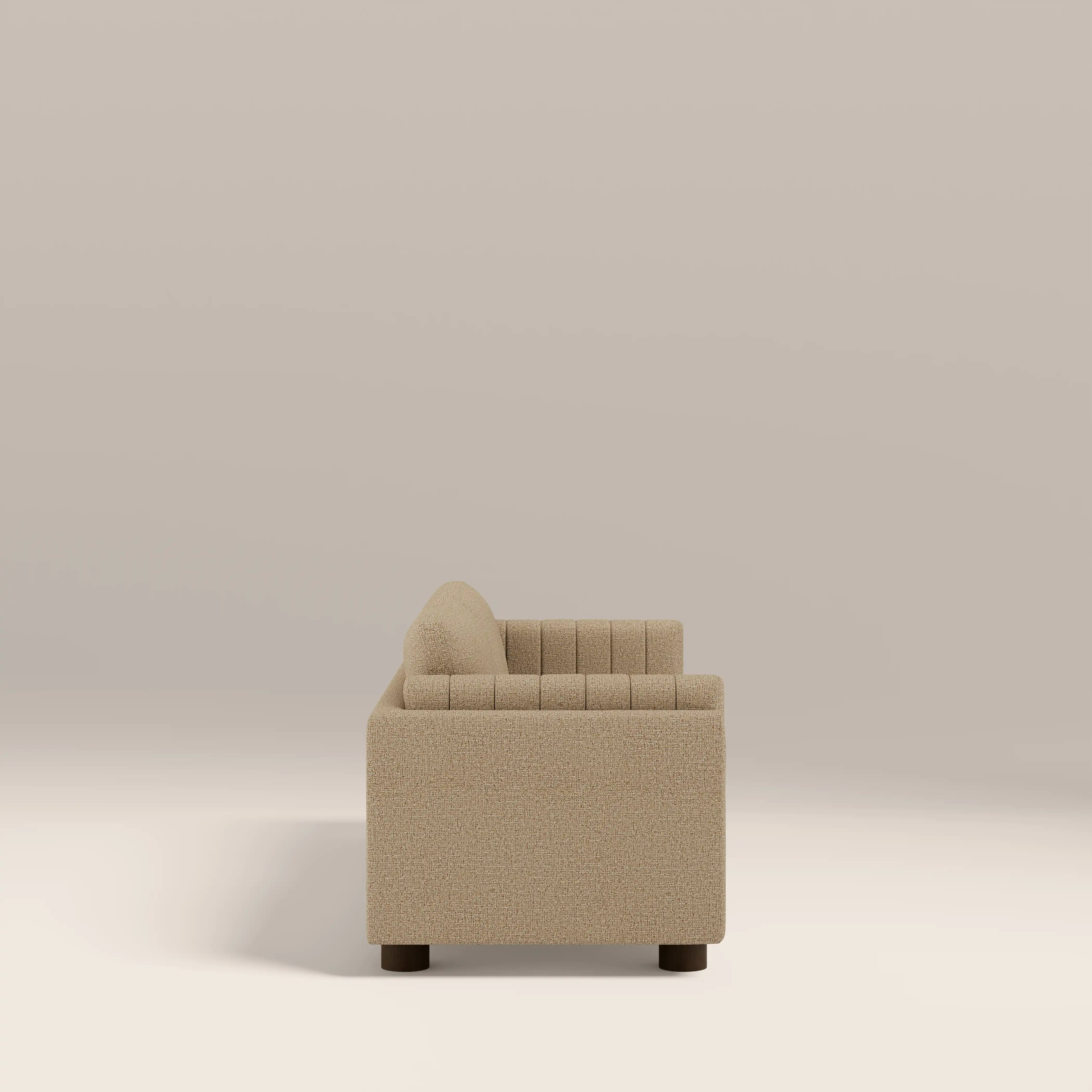 Halton 3 Seater Sofa | Speckled Latte Boucle - Image 4