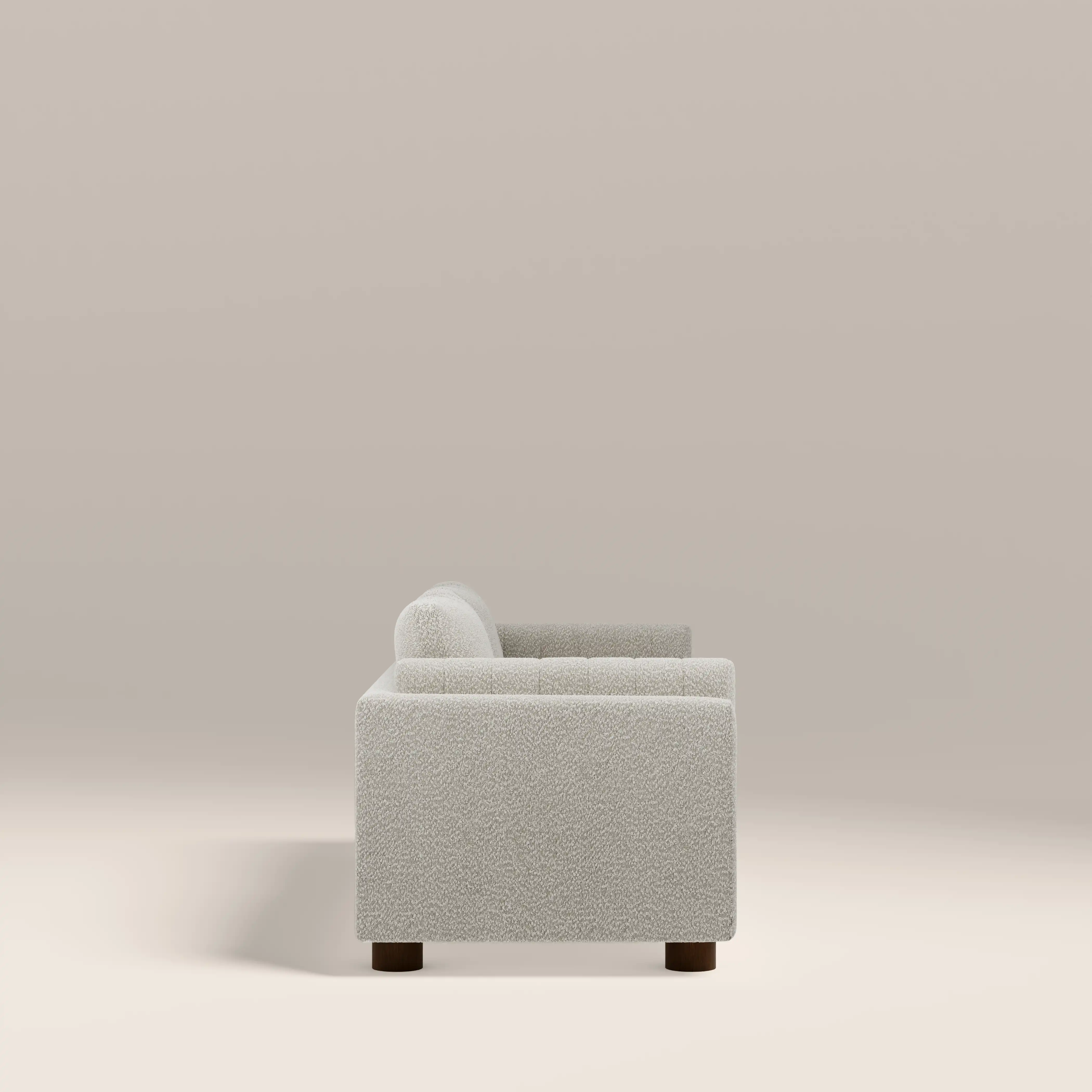Halton 3 Seater Sofa | Speckled Stone Sustainable Boucle - Image 4