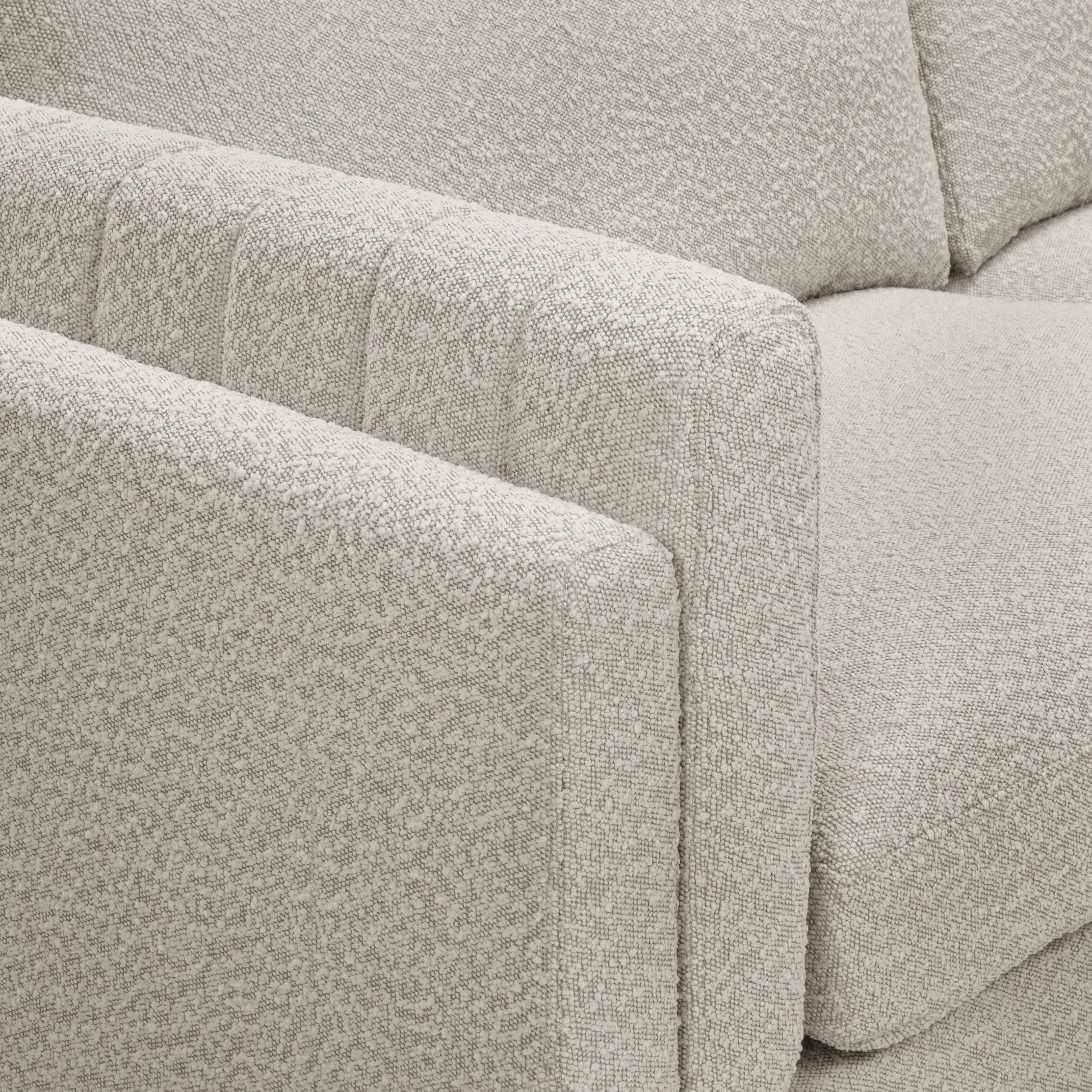 Halton 3 Seater Sofa | Speckled Stone Sustainable Boucle - Image 7
