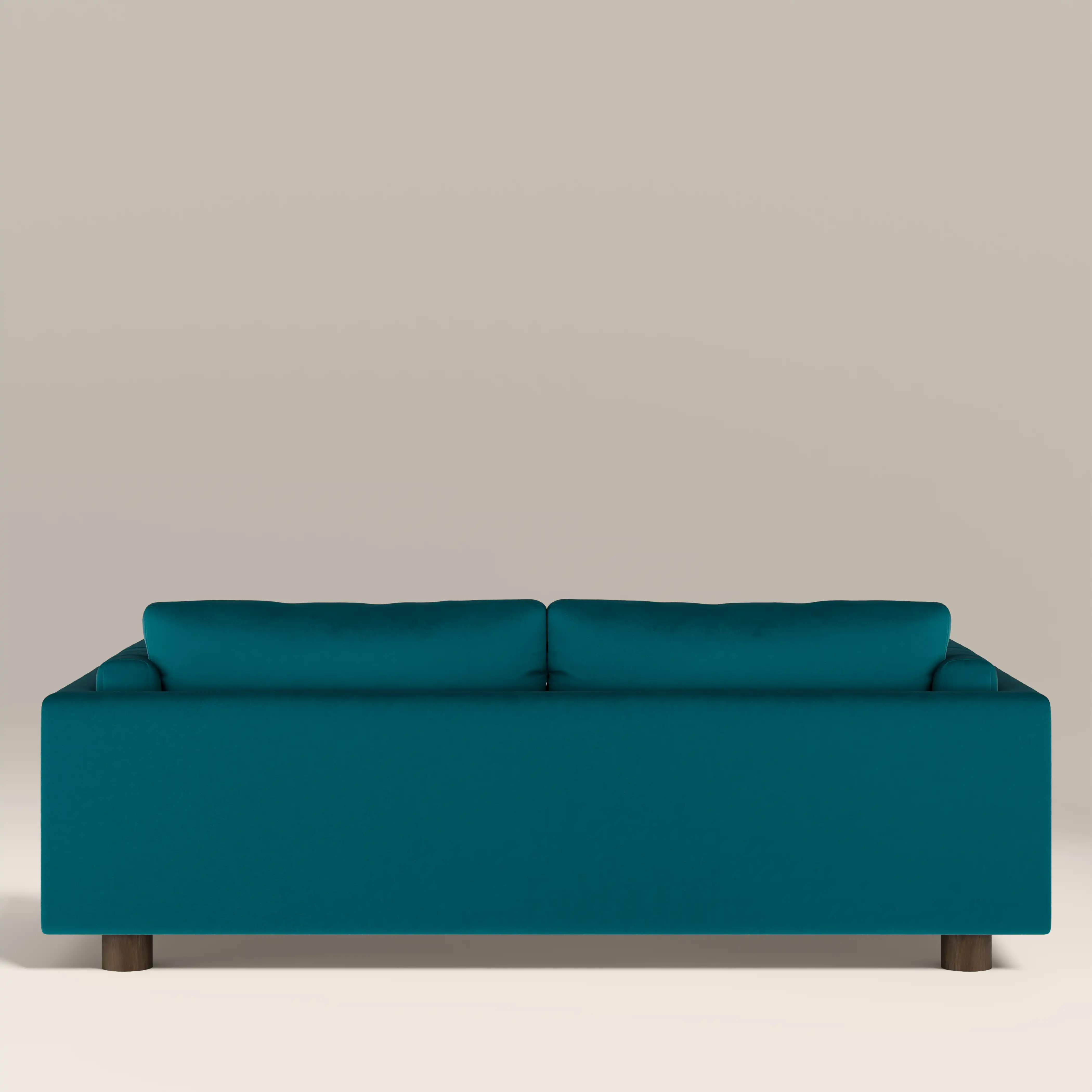 Halton 3 Seater Sofa | Teal Sustainable Velvet - Image 7